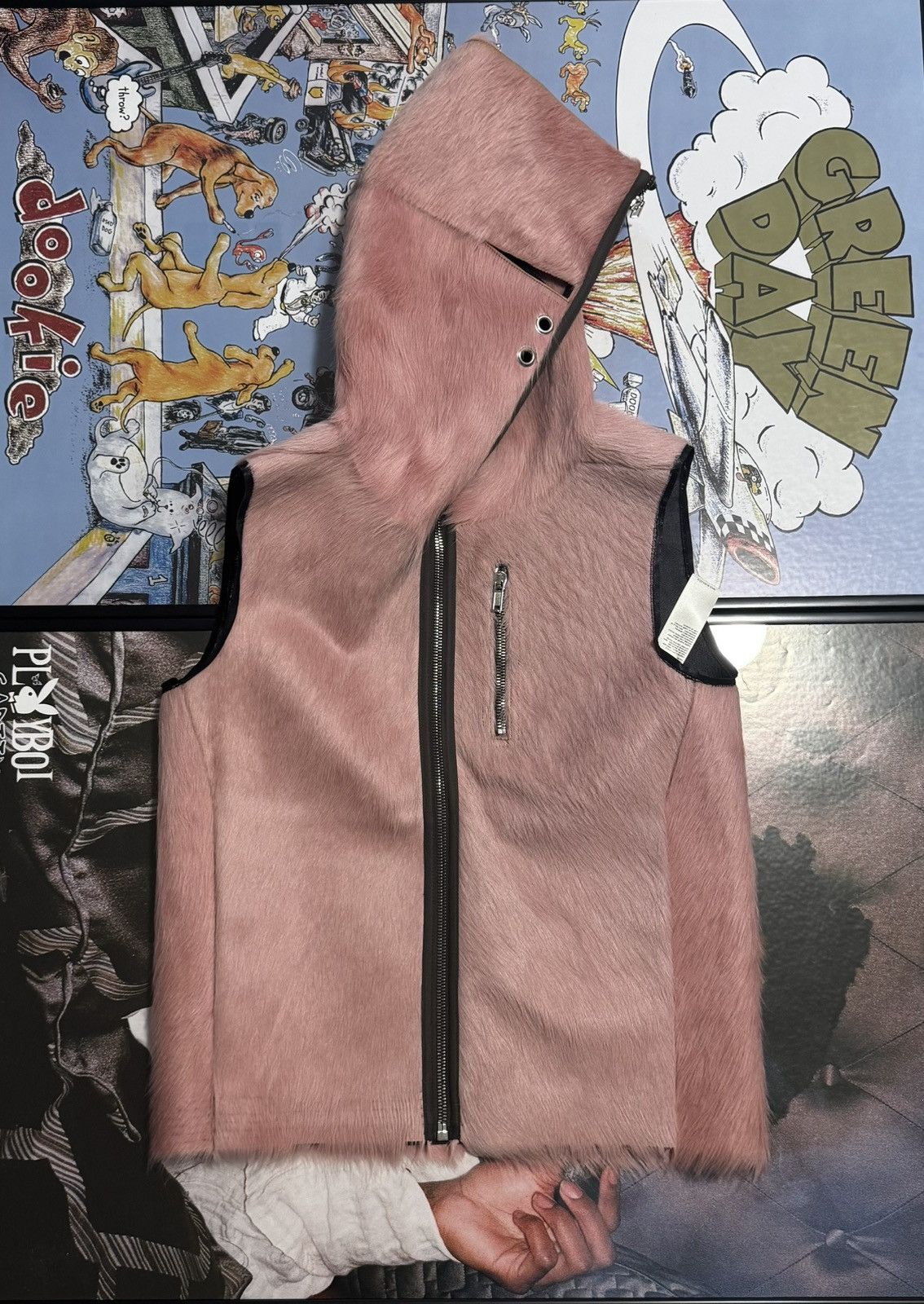 ジャケット・アウター Rick Owens Gimp Vest Pink Rick Owens Gimp Pink | Grailed