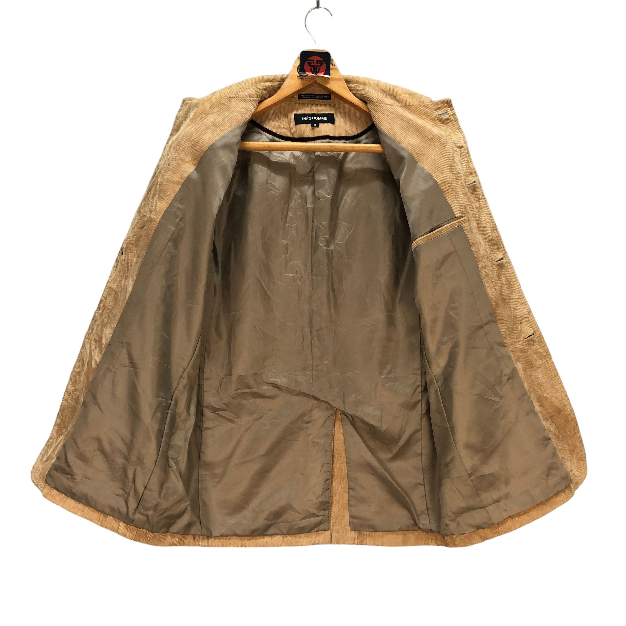 Japanese Brand INED HOMME CORDUROY JACKET #7364-134 Size US S / EU 44-46 / 1 - 6 Thumbnail