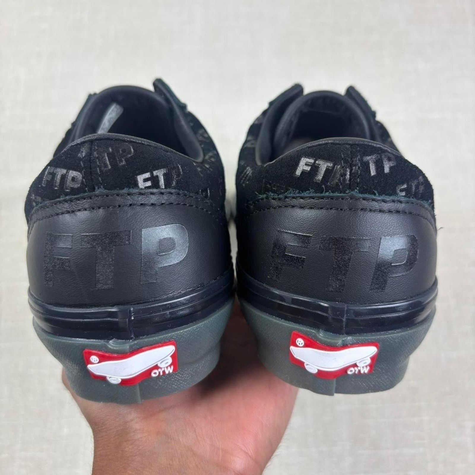 Vans 🖤 Vans x FTP Old Skool "Black" 9M Size US 9 / EU 42 - 6 Thumbnail