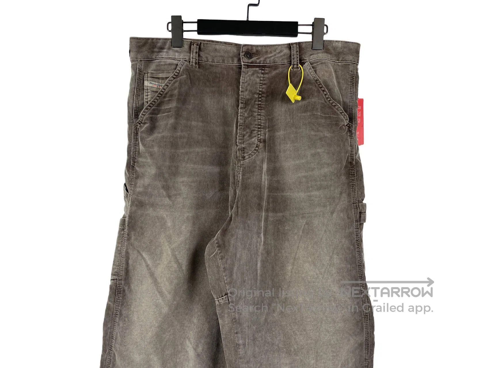 Diesel Diesel Corduroy Lumberjack Wide Leg Pants Size US 31 - 4 Thumbnail