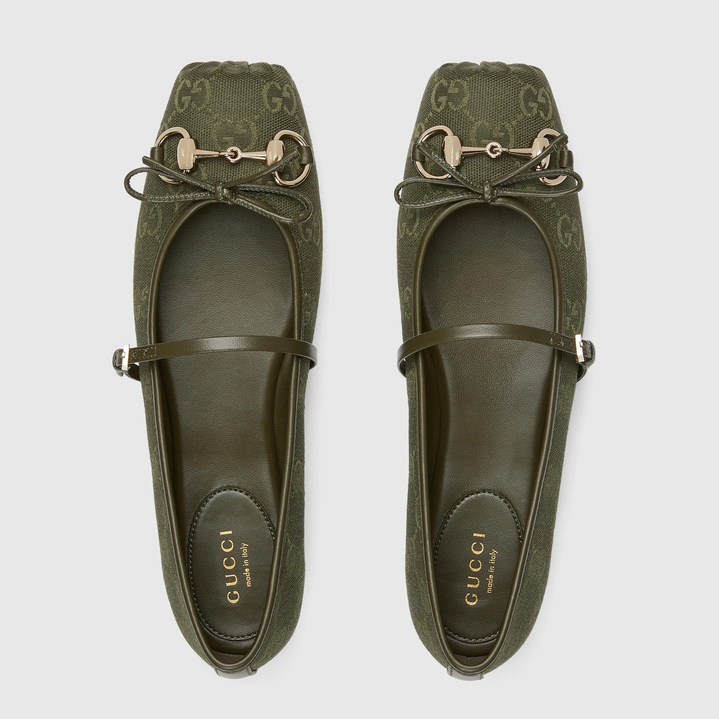 Gucci o1loc1c0326 814321 Women's Gucci Horsebit Ballet Flat Size US 6.5 / IT 36.5 - 6 Thumbnail