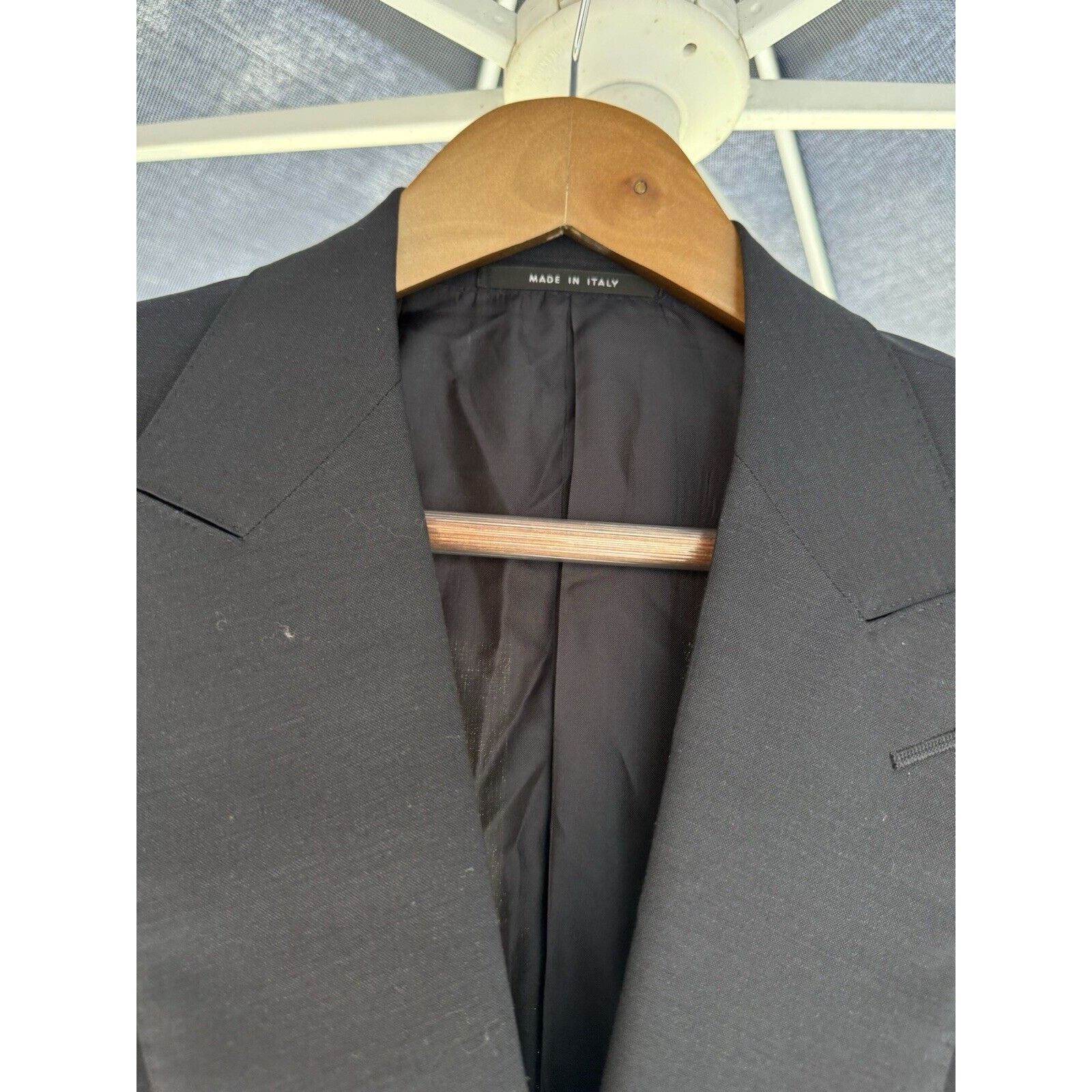 Tom Ford Tom Ford Era YSL Yves Saint Laurent Gauche Navy Blazer 52/42 Size 42R - 2 Thumbnail