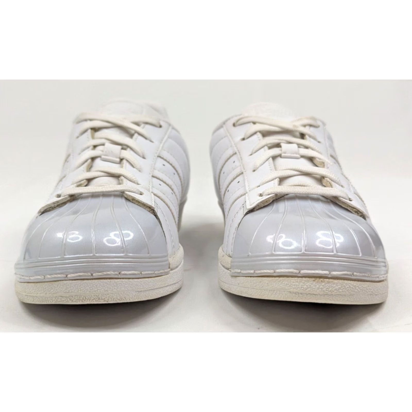 Adidas Adidas Originals Classics White Pearl Gloss Toe Cap Women 6.5 BB0683 All Over Size ONE SIZE - 2 Thumbnail
