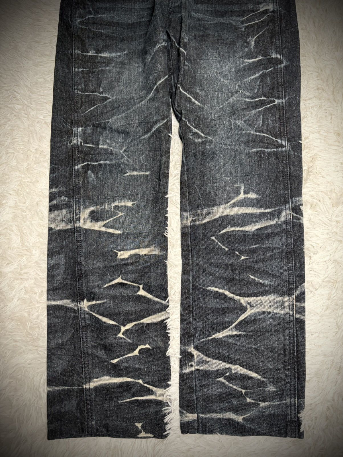 Japanese Brand Rare Semantic Design whisker tornado jeans Size US 30 / EU 46 - 2 Thumbnail