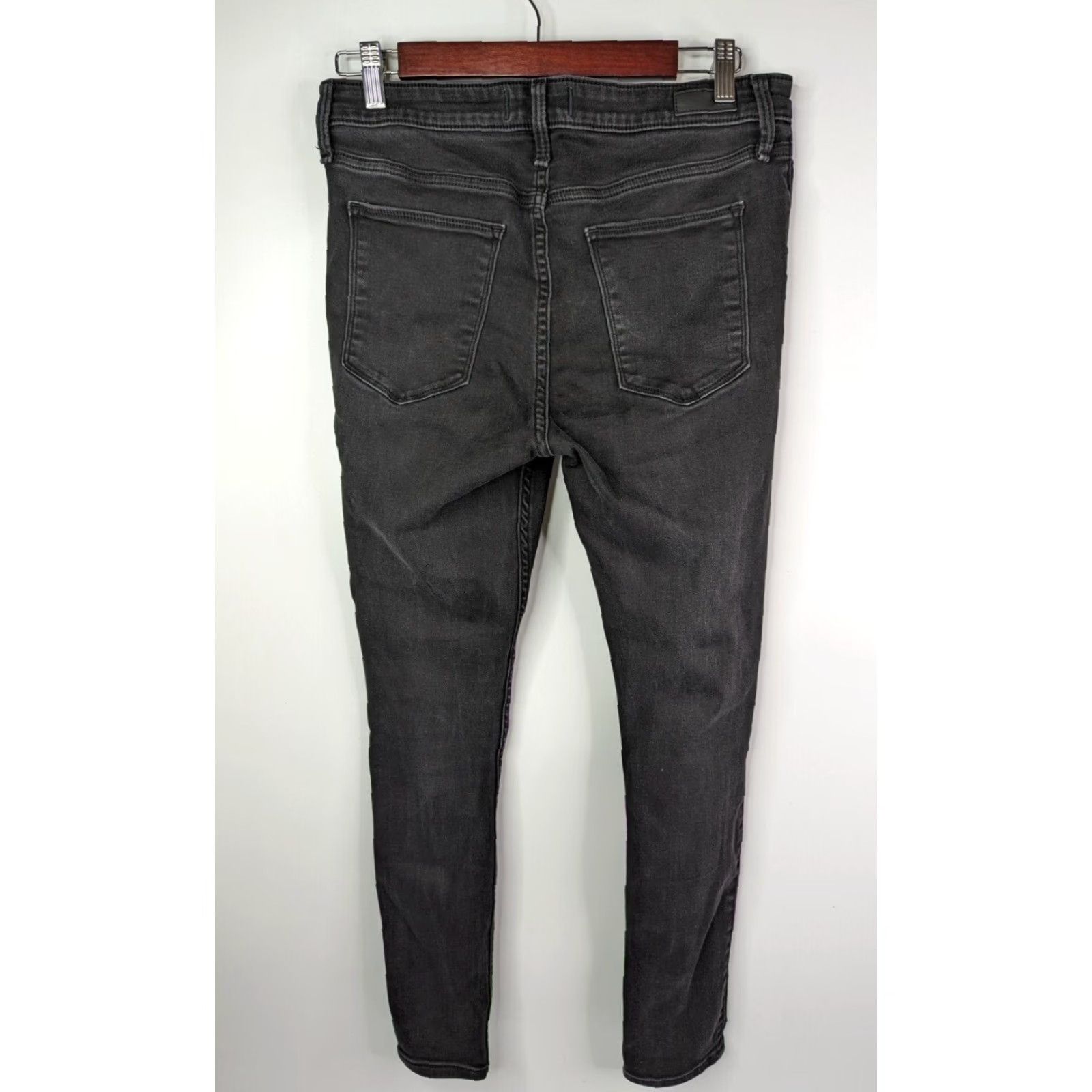Abercrombie & Fitch Abercrombie & Fitch The Jean Jegging Black Jeans Women's Size 31/12 High Rise Slim Fit Regular Women’s Size 24" / US 00 / IT 34 - 4 Thumbnail