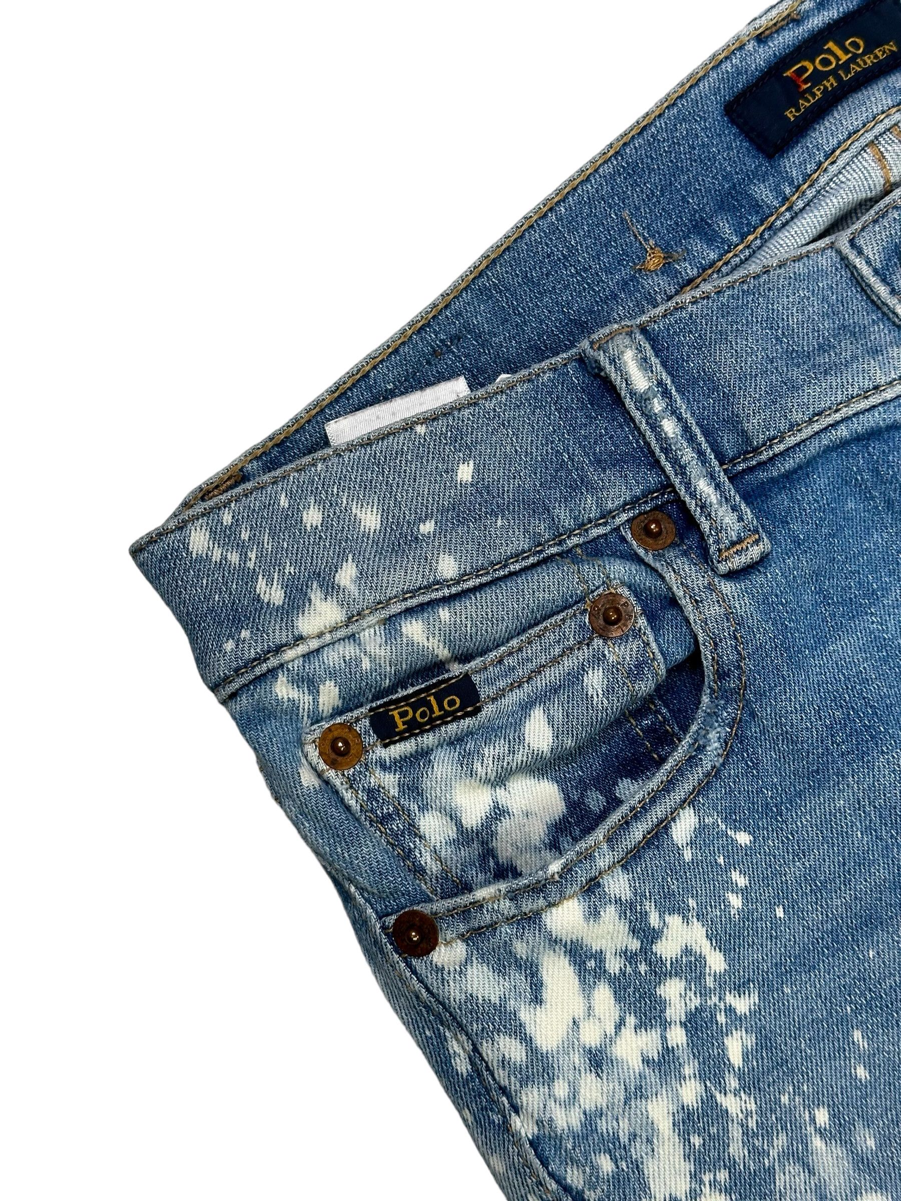 Polo Ralph Lauren denim supply ralph lauren distressed bleached vintage jeans Size US 26 / EU 42 - 3 Thumbnail