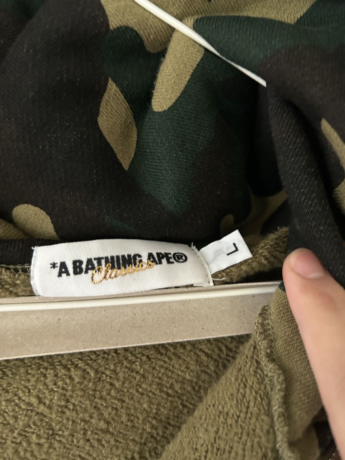 Bape Top Condition A Bathing Ape Classic Shark Zip Size US L / EU 52-54 / 3 - 3 Thumbnail