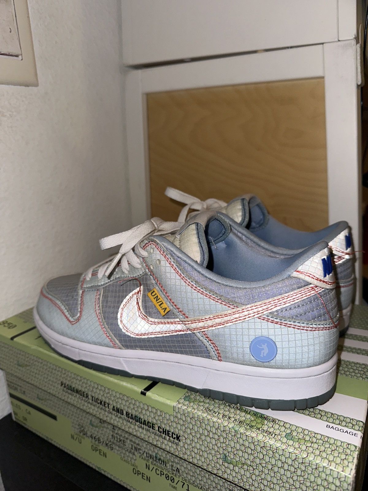 Nike Nike x Union Dunk Low Argon Size US 8.5 / EU 41-42 - 5 Thumbnail