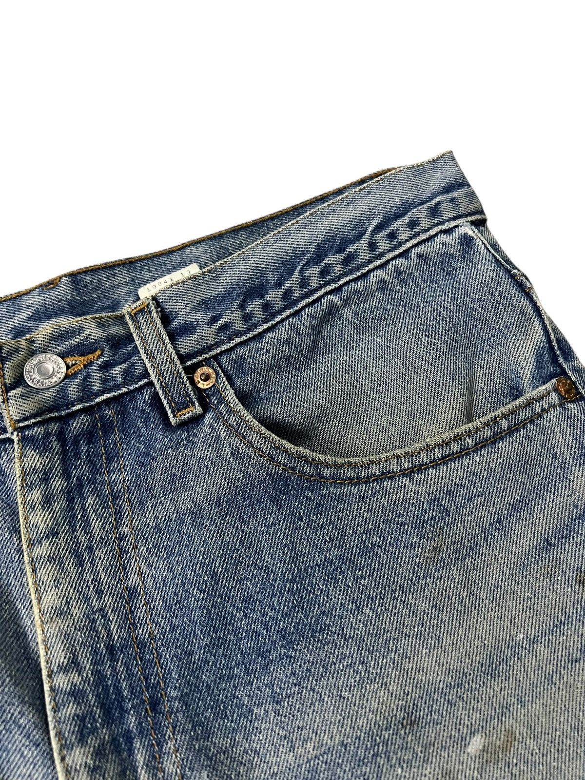 Levi's Flare jean Vintage Levi’s 517 Distress Painted Faded Jean Size US 32 / EU 48 - 11 Thumbnail