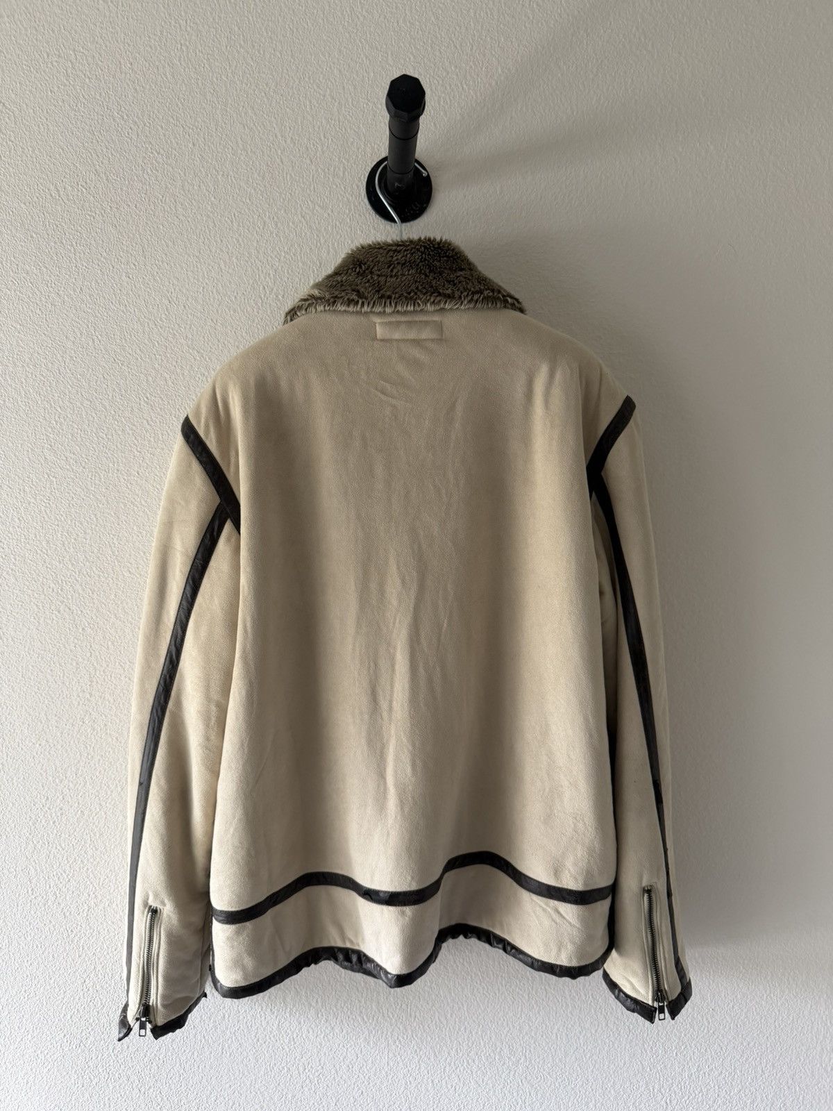 Japanese Brand Roushatte Suede Shearling Jacket L Size US L / EU 52-54 / 3 - 4 Thumbnail