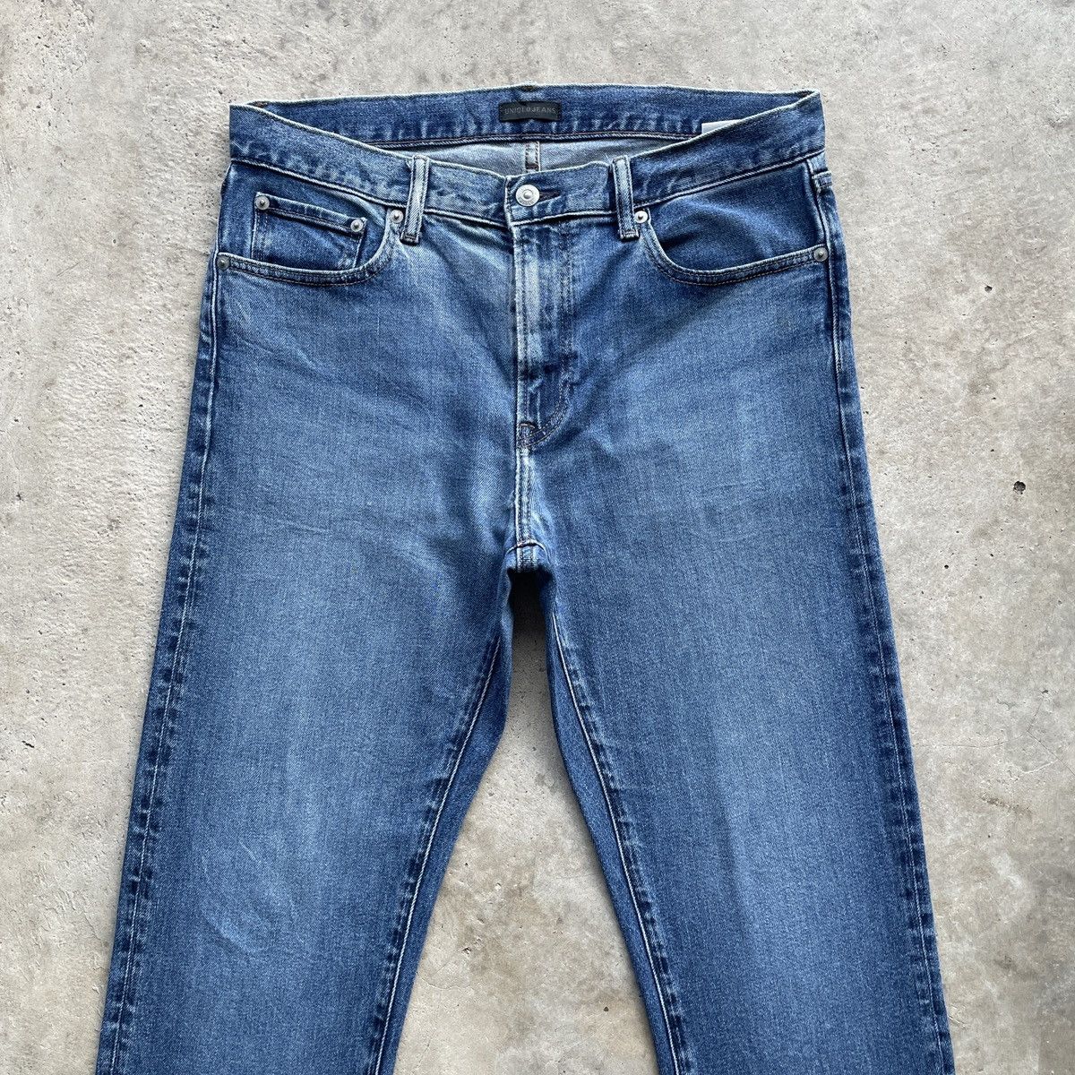 Japanese Brand Vintage Faded Japanese Brand Denim Jeans Pants W33x27.5 Size US 33 - 3 Thumbnail
