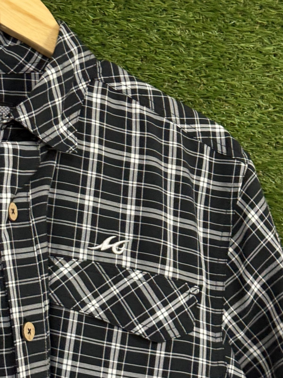 Chevrolet Chevrolet Mojo Sportswear Logo Plaid Auto Short Sleeve Shirt Size US M / EU 48-50 / 2 - 3 Thumbnail