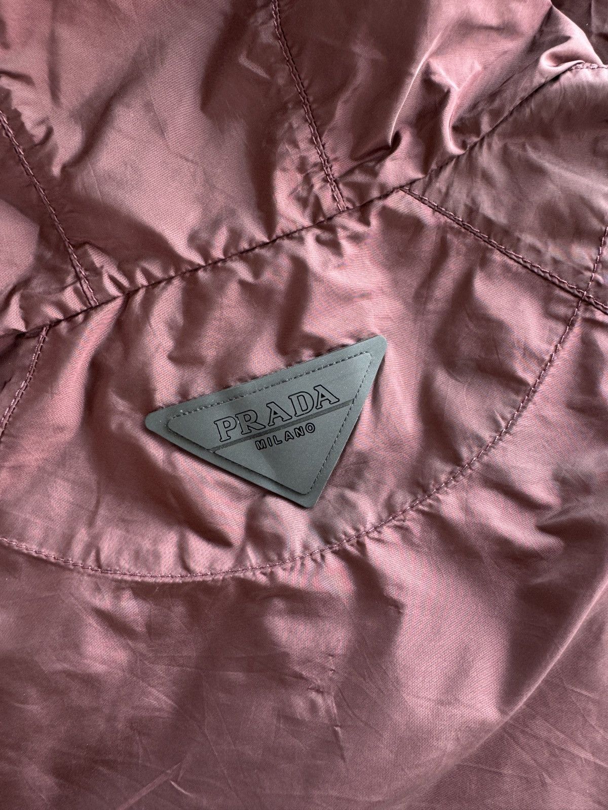 Prada Prada Windbreaker Nylon Jacket Size US XXL / EU 58 / 5 - 14 Thumbnail