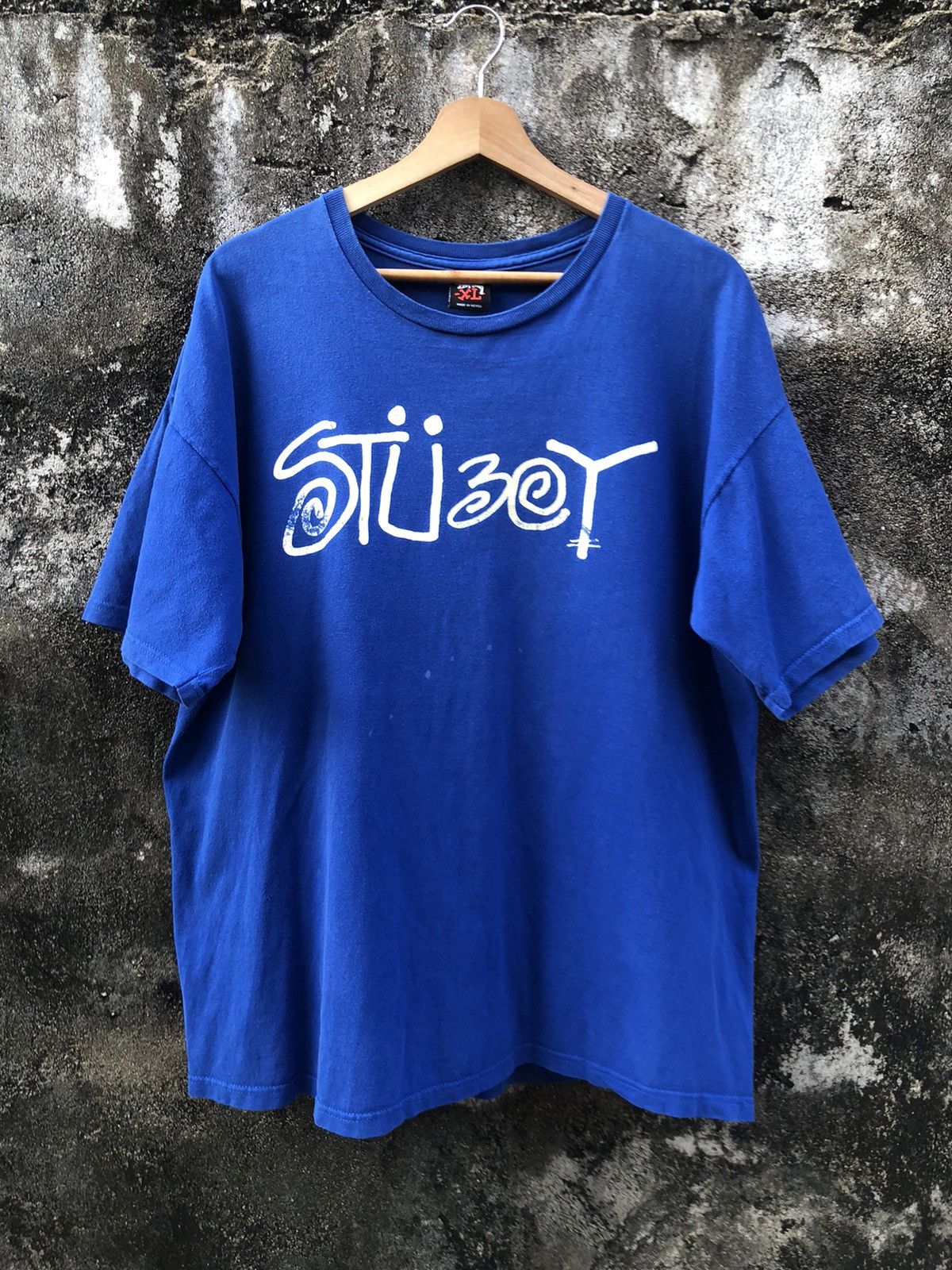 Stussy × Vintage Vintage 00s Stussy "Past Present Future" Tshirt Size US XL / EU 56 / 4 - 1 Thumbnail