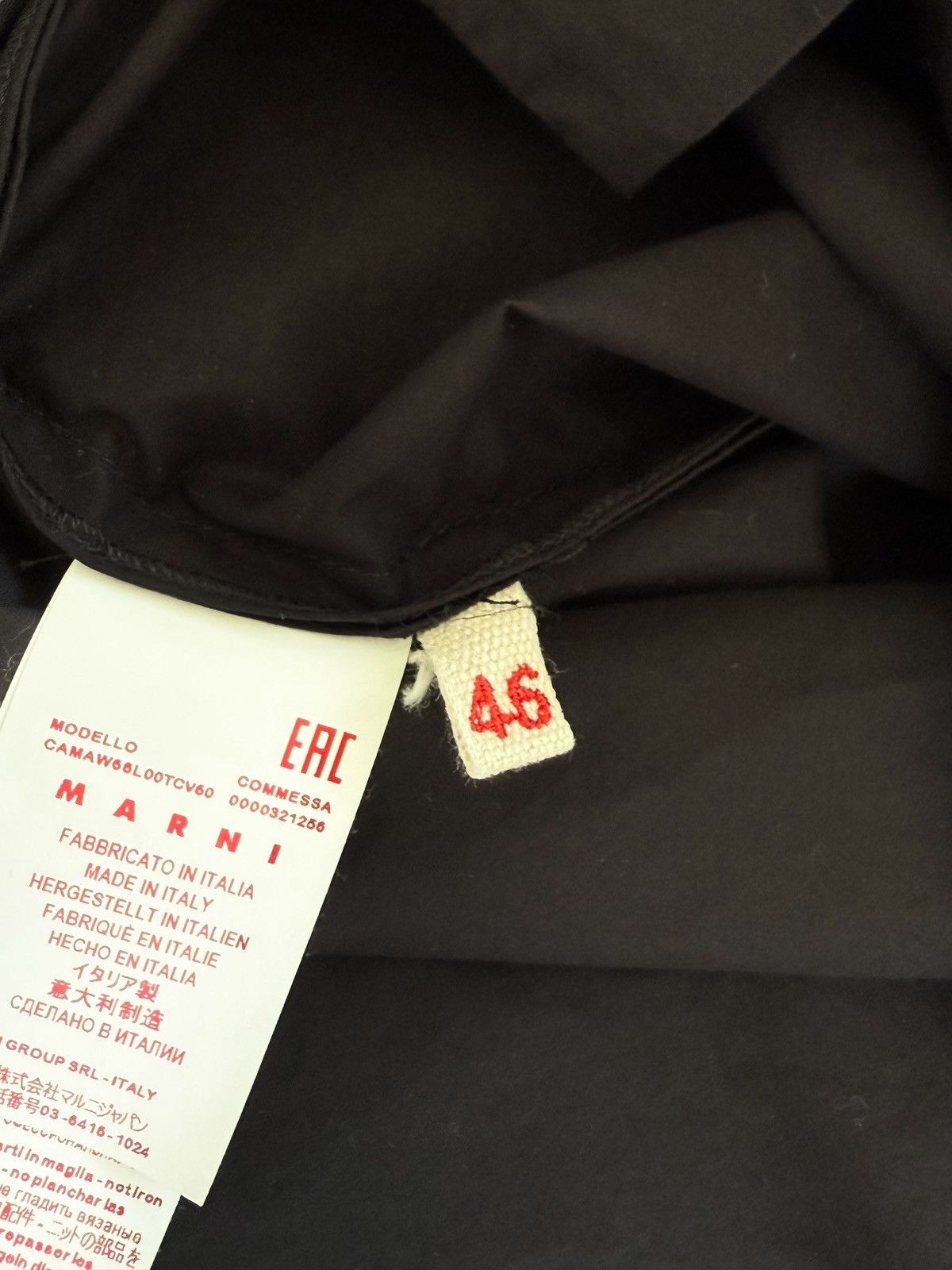 Marni Marni oversize popeline polo Size US XL / EU 56 / 4 - 5 Thumbnail