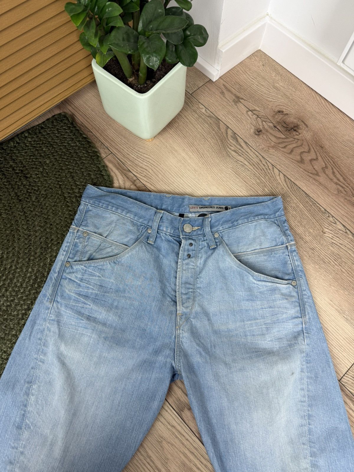 Levi's Vintage Clothing Levis Vintage Engineered Y2k Jeans Short Size US 32 / EU 48 - 5 Thumbnail