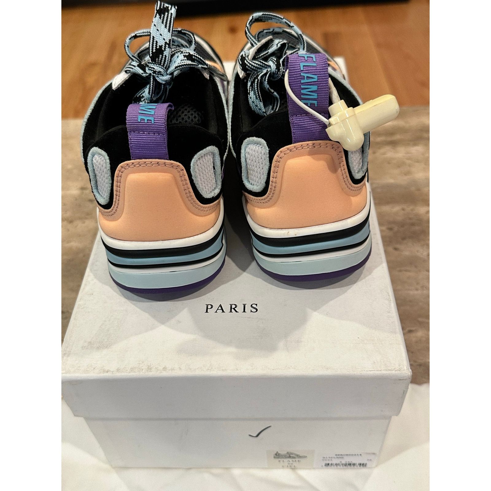 Sandro NEW Sandro Flame Fashion Sneakers size 36/ US 5 Size US 5 / IT 35 - 5 Thumbnail