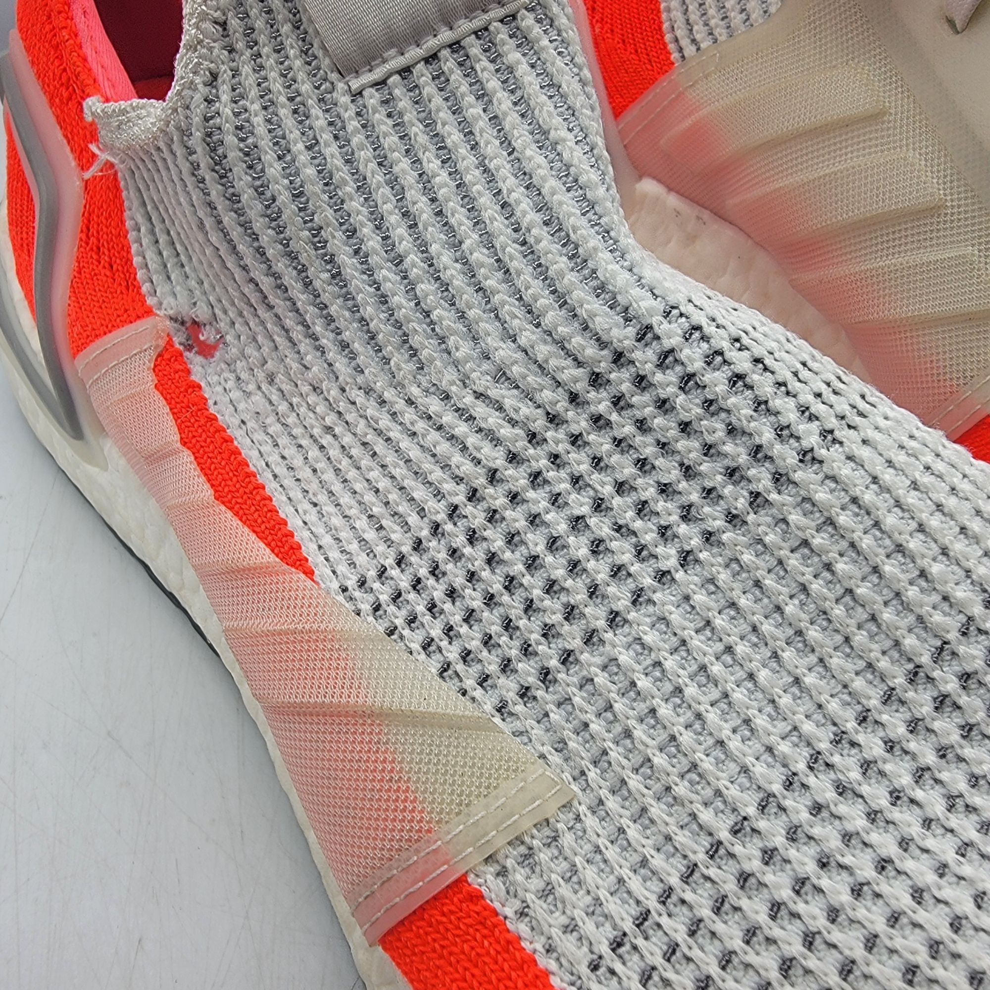 Adidas Adidas Ultraboost 19 Mens 14 White Orange Sneaker Shoes Athl Size US 14 / EU 47 - 7 Thumbnail