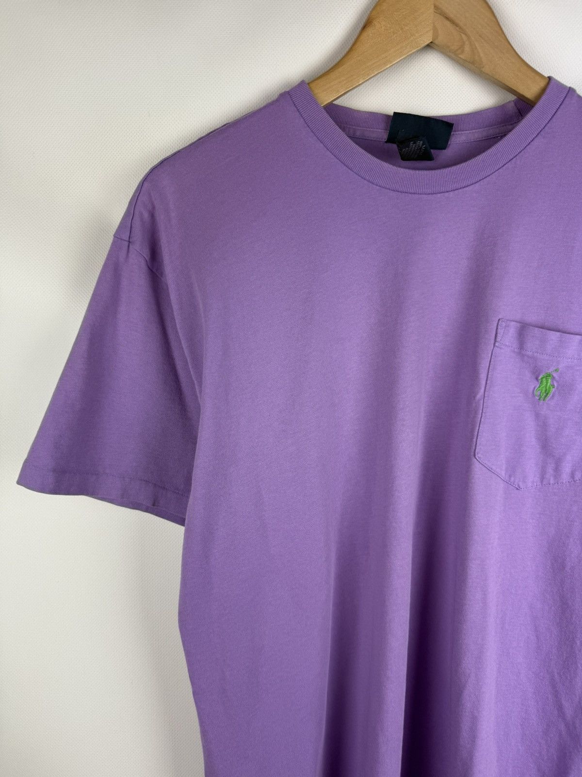 Polo Ralph Lauren × Vintage Polo By Ralph Lauren Vintage Men’s Chest Logo Pocket T Shirt Size US M / EU 48-50 / 2 - 4 Thumbnail
