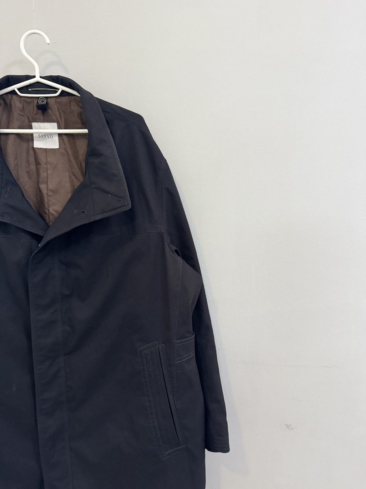 Sanyo Japanese Brand Car Coat luxury Hype Streetwear rain jacket Size US L / EU 52-54 / 3 - 5 Thumbnail