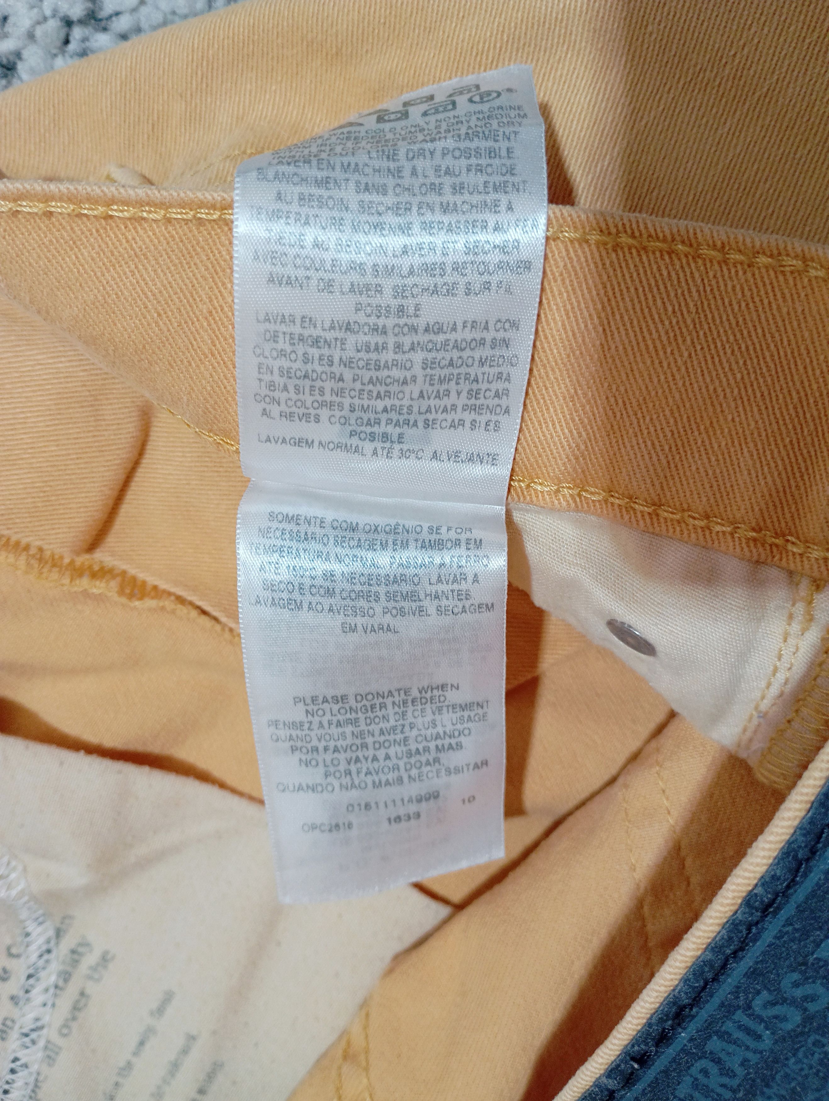 Levi's Levi's 511 Made in Columbia Vintage Denim Pants Size 33 Size US 33 - 6 Thumbnail