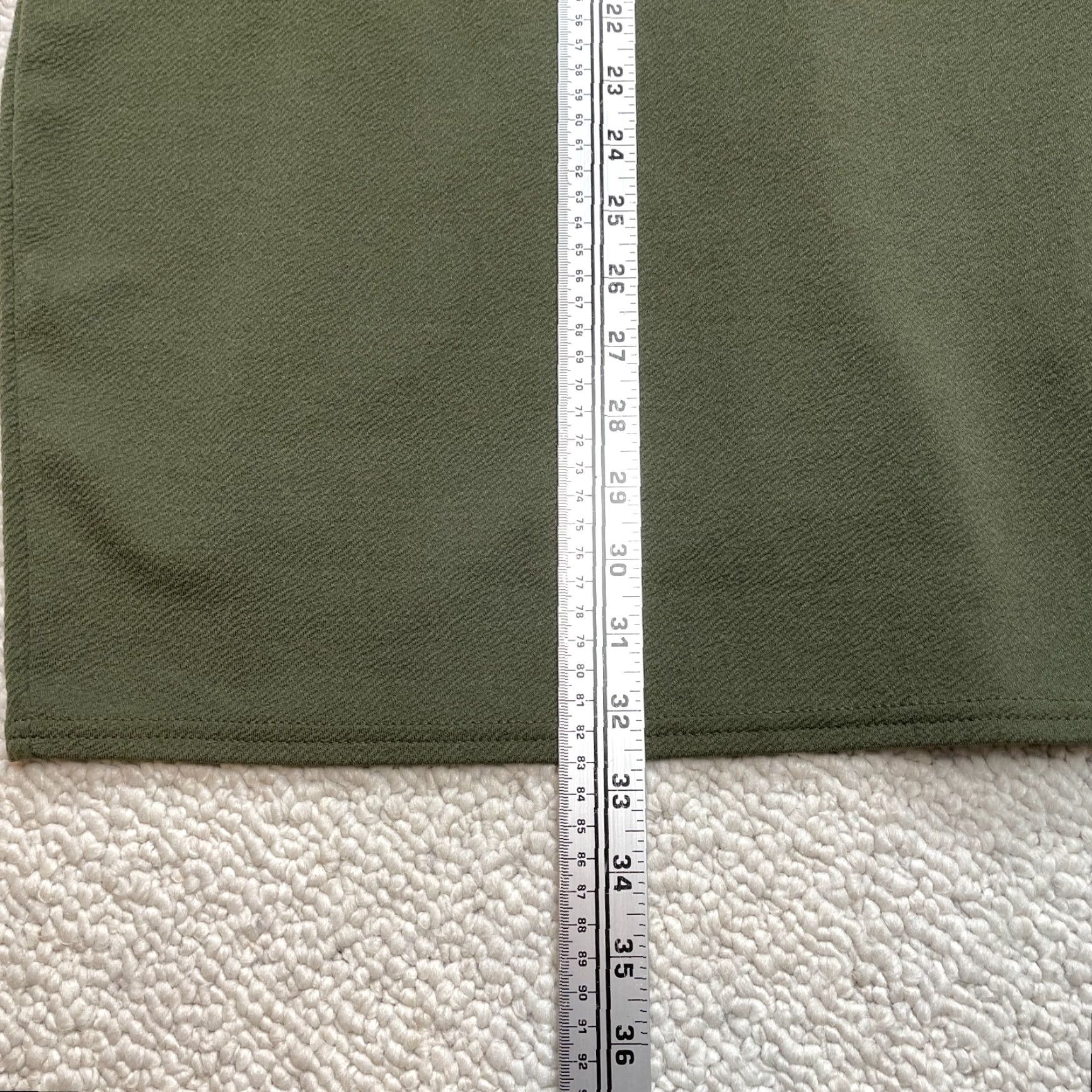 Boohoo Boohoo Dress Maxi Night Midi Shift Sleeveless Green 8 V Neck Solid Criss Cross Womens Size M / US 6-8 / IT 42-44 - 3 Thumbnail