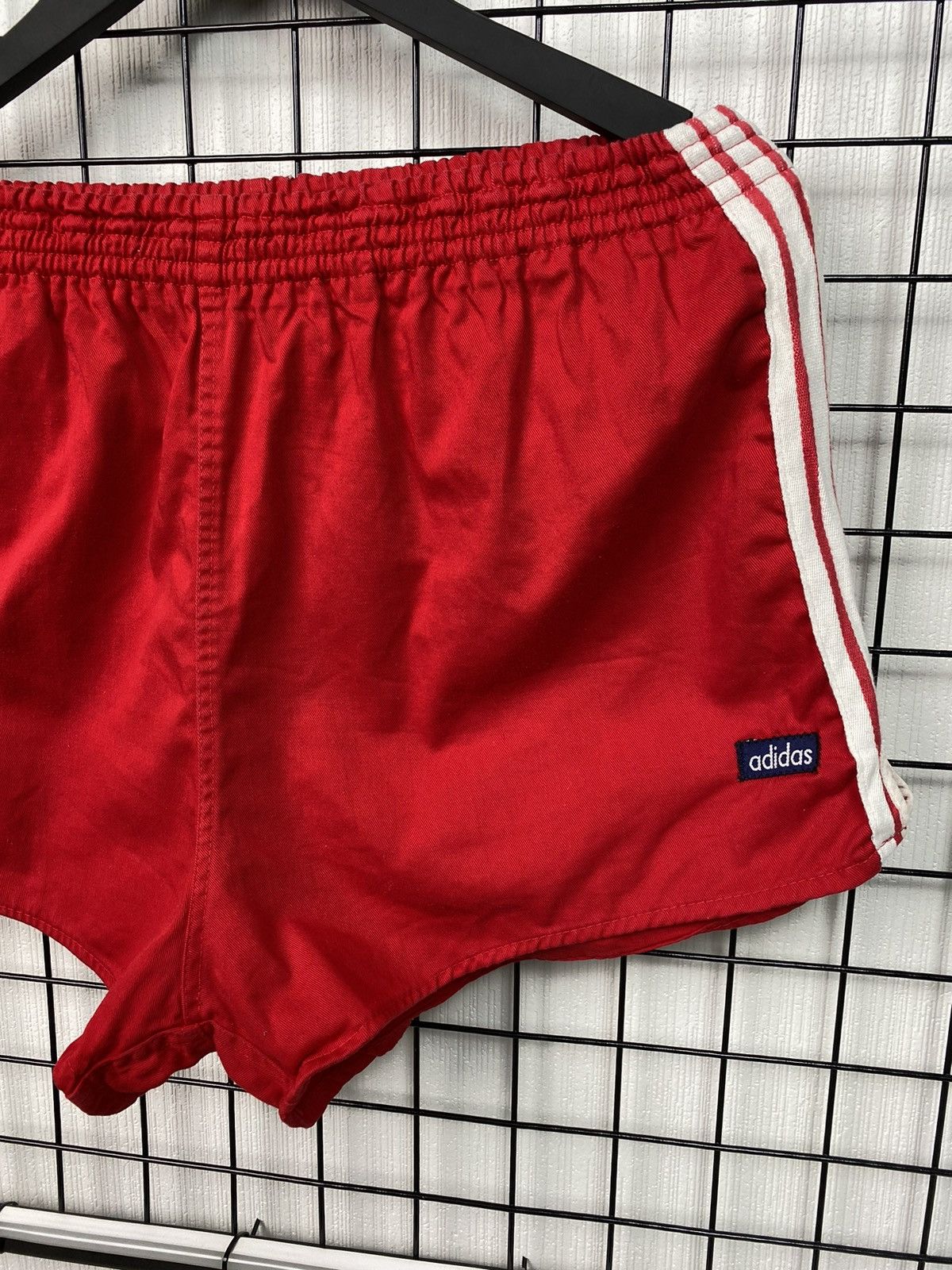 Adidas × Vintage Adidas Vintage Running Shorts 80s Made in West Germany M/L Size US 32 / EU 48 - 2 Thumbnail