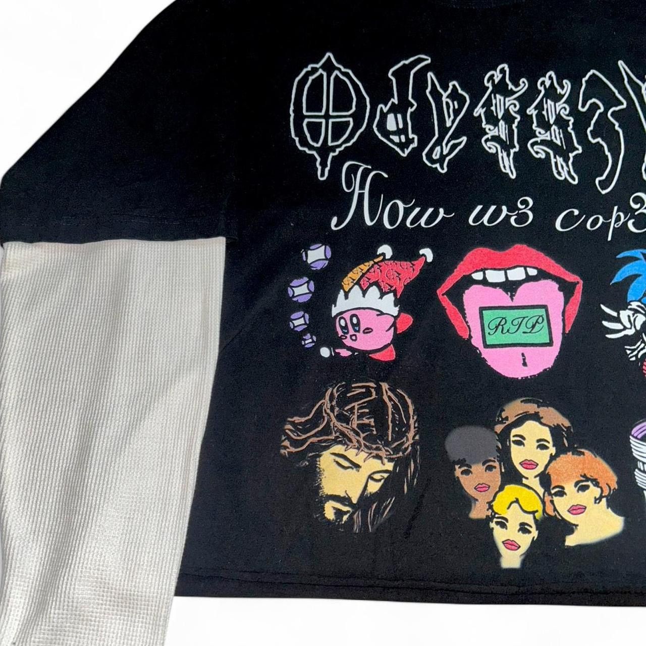 Other Odyss3y 1 of 1 “HOW W3 COP3” vintage thermal tee Size US M / EU 48-50 / 2 - 2 Thumbnail