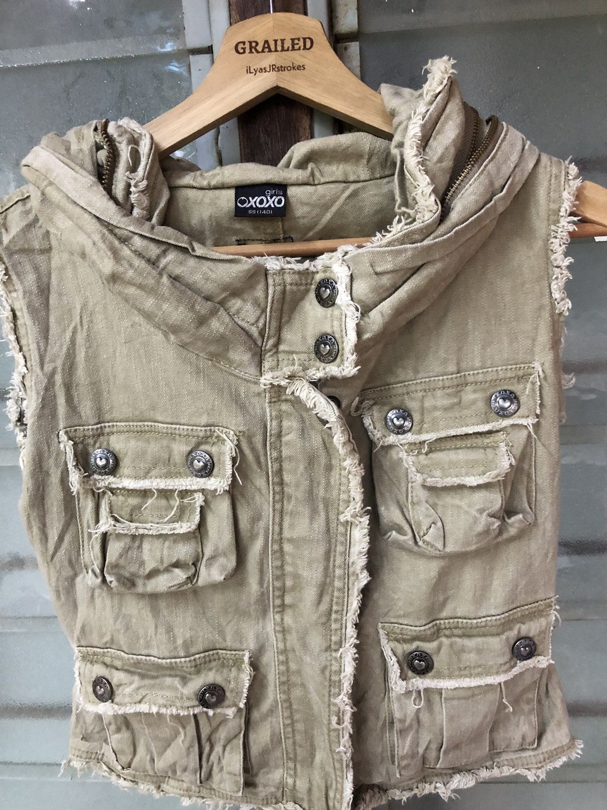 If Six Was Nine Japanese Punk Hoodie Tactical Jacket Size US XS / EU 42 / 0 - 6 Thumbnail