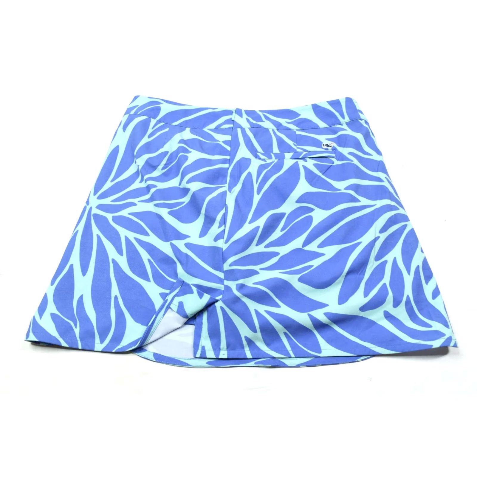 Vineyard Vines Vineyard Vines Performance Skort Blue Floral Pull-On Stretch Golf Womens 10 Size ONE SIZE - 7 Thumbnail