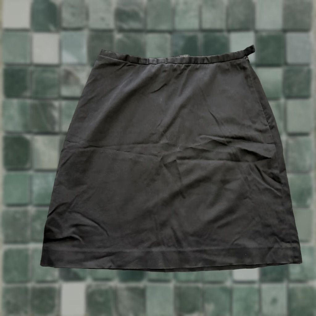 Vintage The Limited Skirt Womens Size 4 Black Stretch Mini Short Cotton Nylon Spandex Black Womens Size 27" / US 4 / IT 40 - 1 Thumbnail
