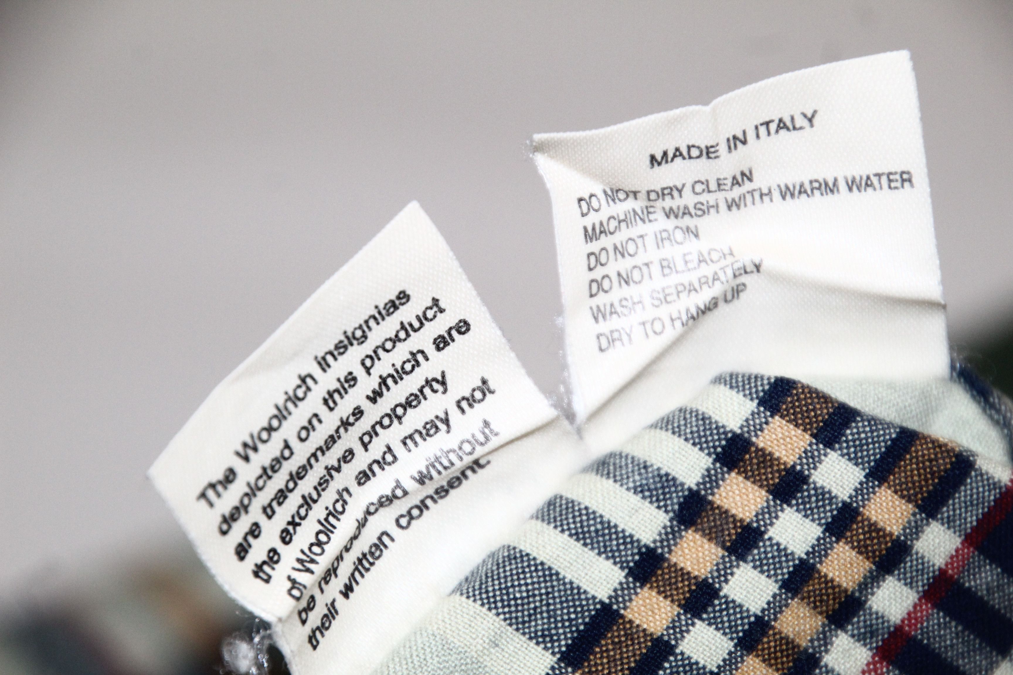 Woolrich Woolen Mills Vtg Woolrich Madras Cotton Woven Lightweight Jacket Size US L / EU 52-54 / 3 - 12 Thumbnail