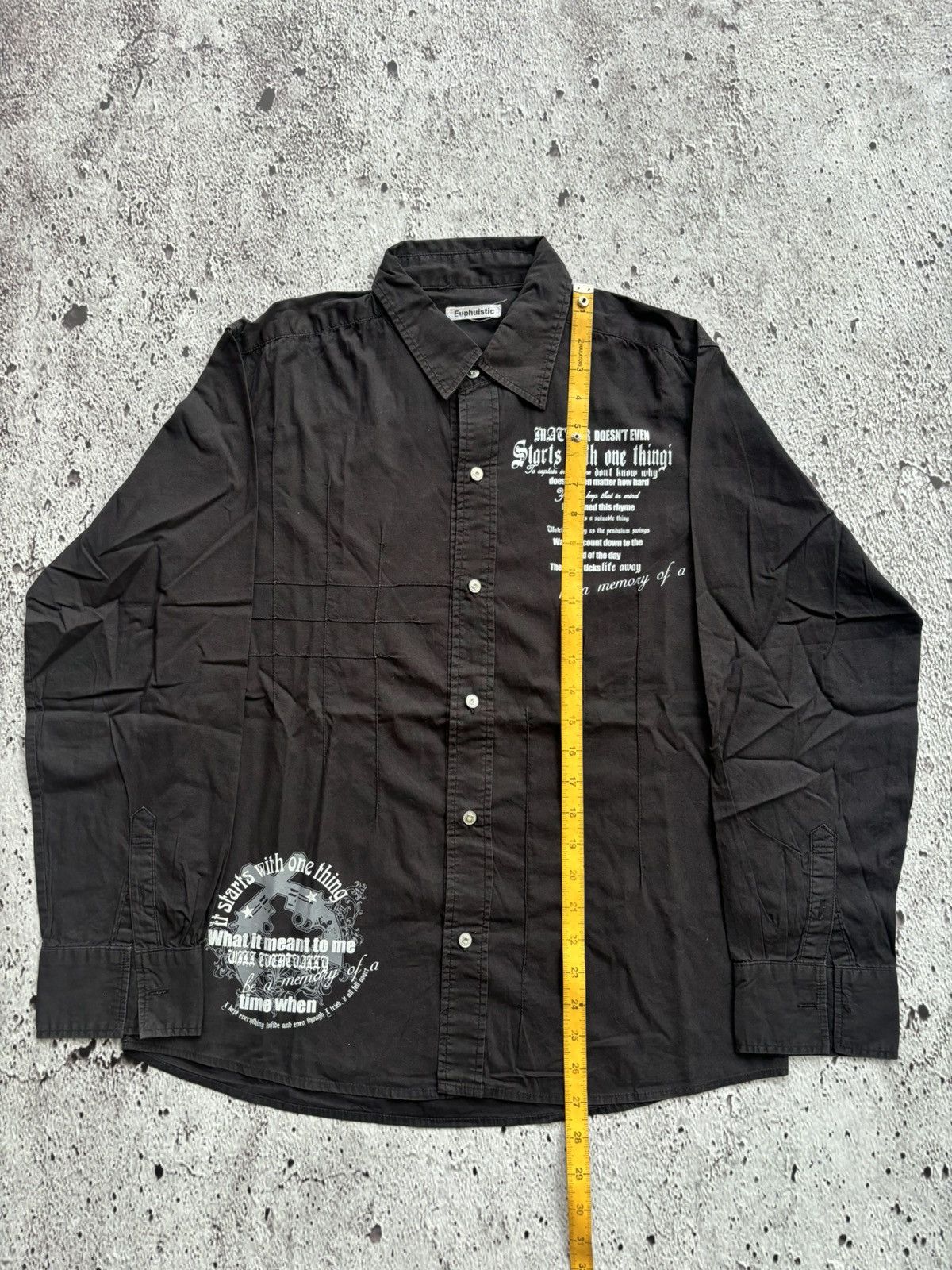 Hysteric Glamour Y2k Euphuistic Ifsix Lgb Style Shirt Size US L / EU 52-54 / 3 - 7 Thumbnail