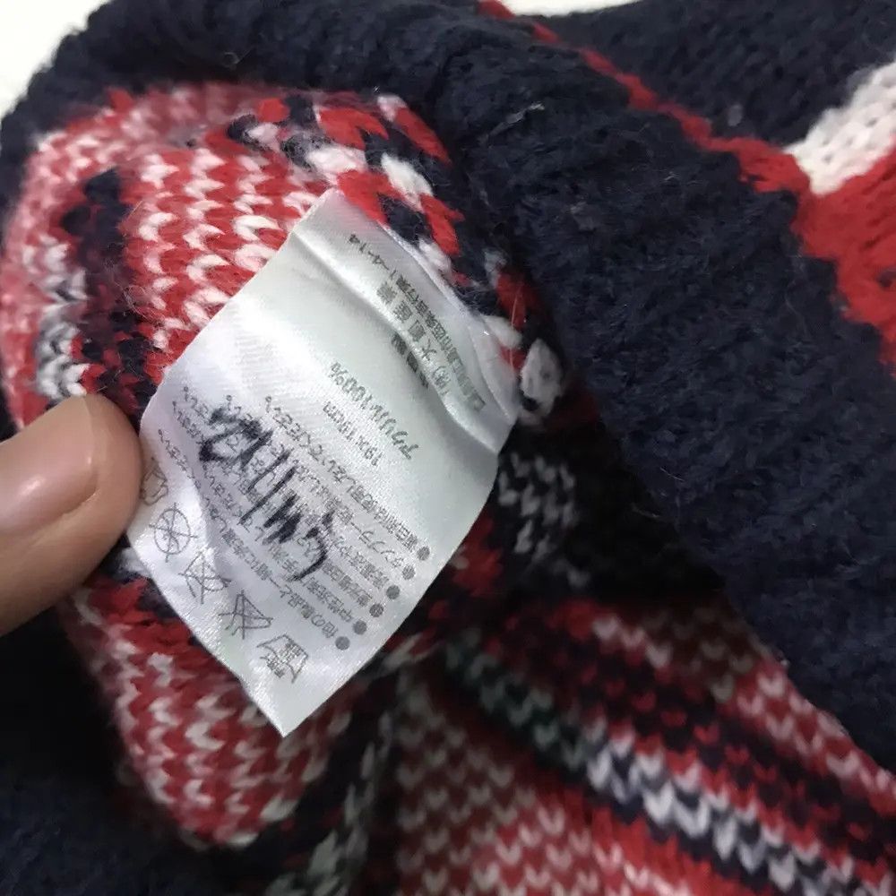 Vintage Vintage Flag Bobble Beanie Hat Size ONE SIZE - 5 Thumbnail