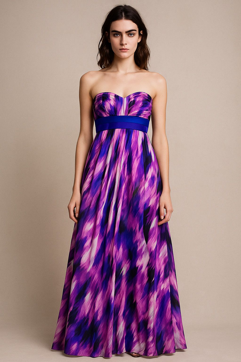 Bcbgmaxazria BCBG Silk Strapless Runway Dress -FASHIONELLA Size S / US 4 / IT 40 - 1 Thumbnail