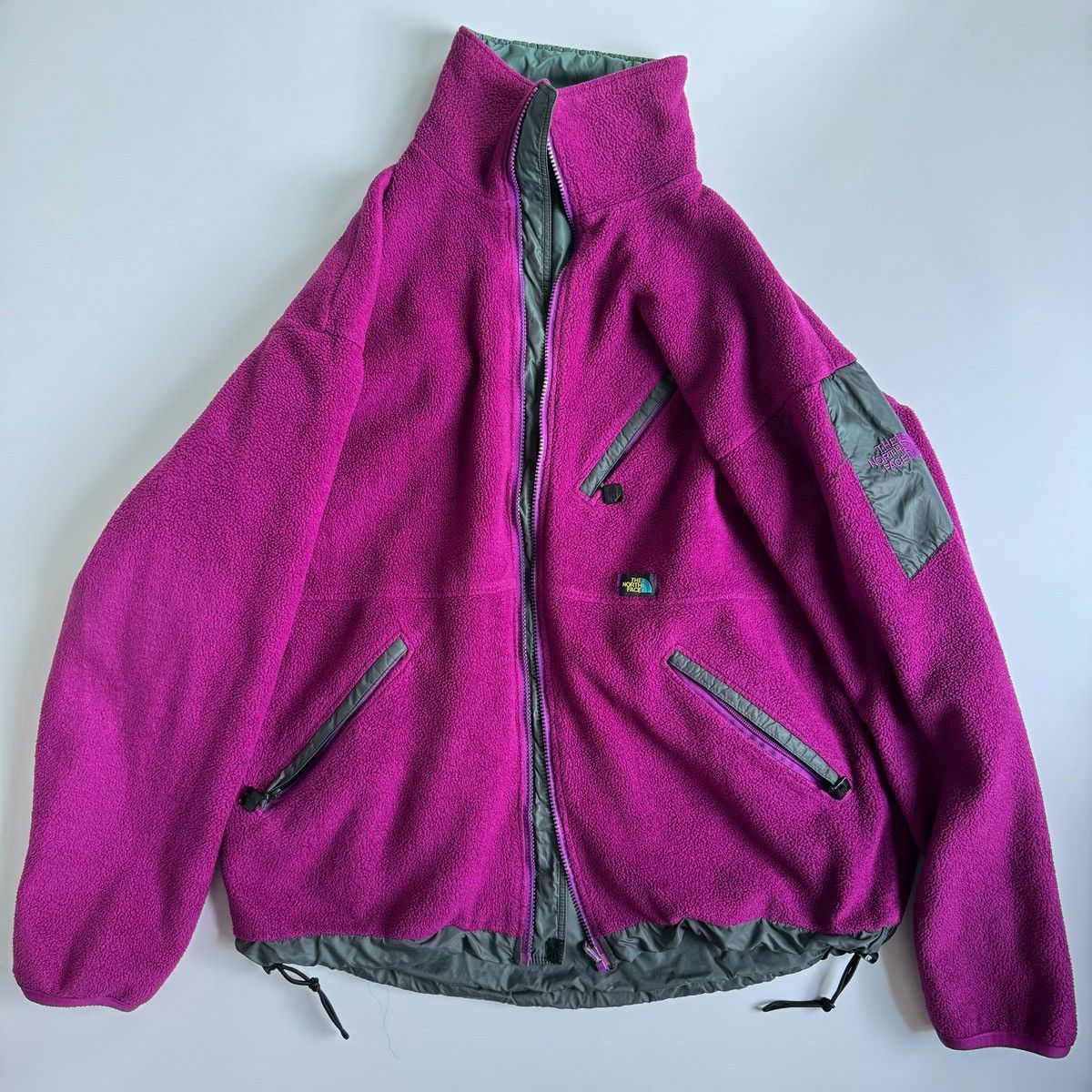 The North Face Vintage The North Face Reversible Nylon Fleece Jacket Anorak Size US XL / EU 56 / 4 - 10 Thumbnail