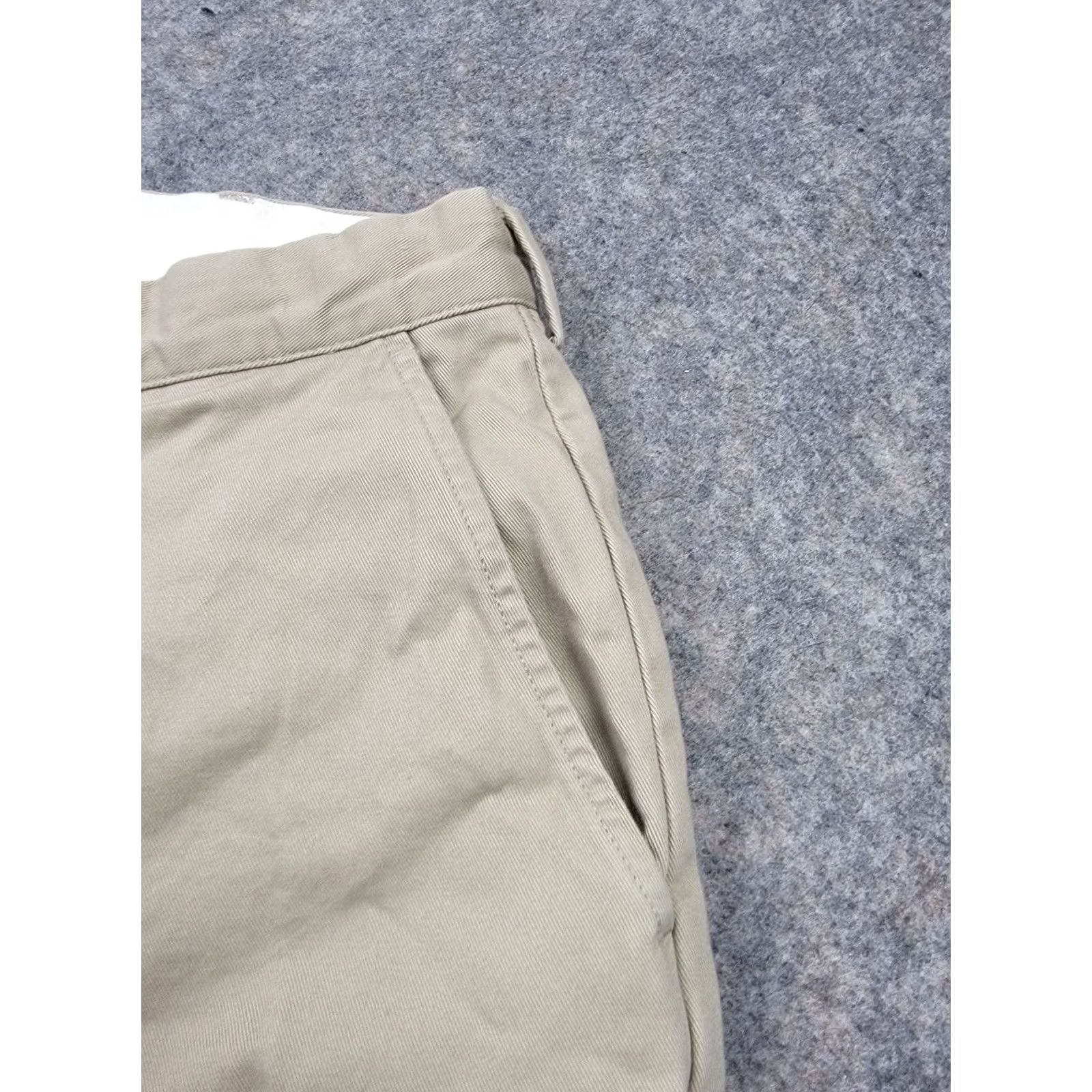 Polo Ralph Lauren Polo Ralph Lauren Classic Chino Pants Mens 36x32 Beige Solid Logo Slim Fit Regular Size US M / EU 48-50 / 2 - 3 Thumbnail