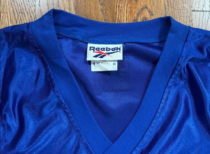 Reebok Vintage Reebok Shaq Blue / Black Jersey (Size XL) NWT Size US XL / EU 56 / 4 - 4 Thumbnail