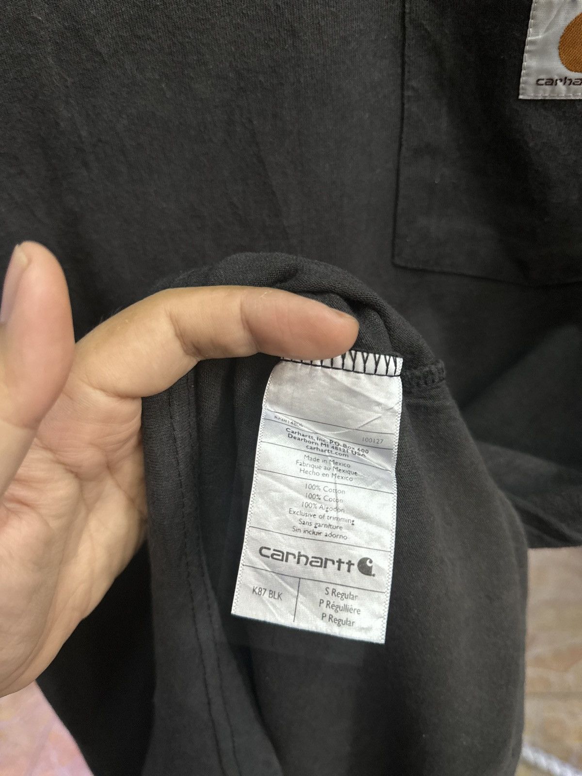 Carhartt Vintage carhartt tshirt Size US S / EU 44-46 / 1 - 4 Thumbnail