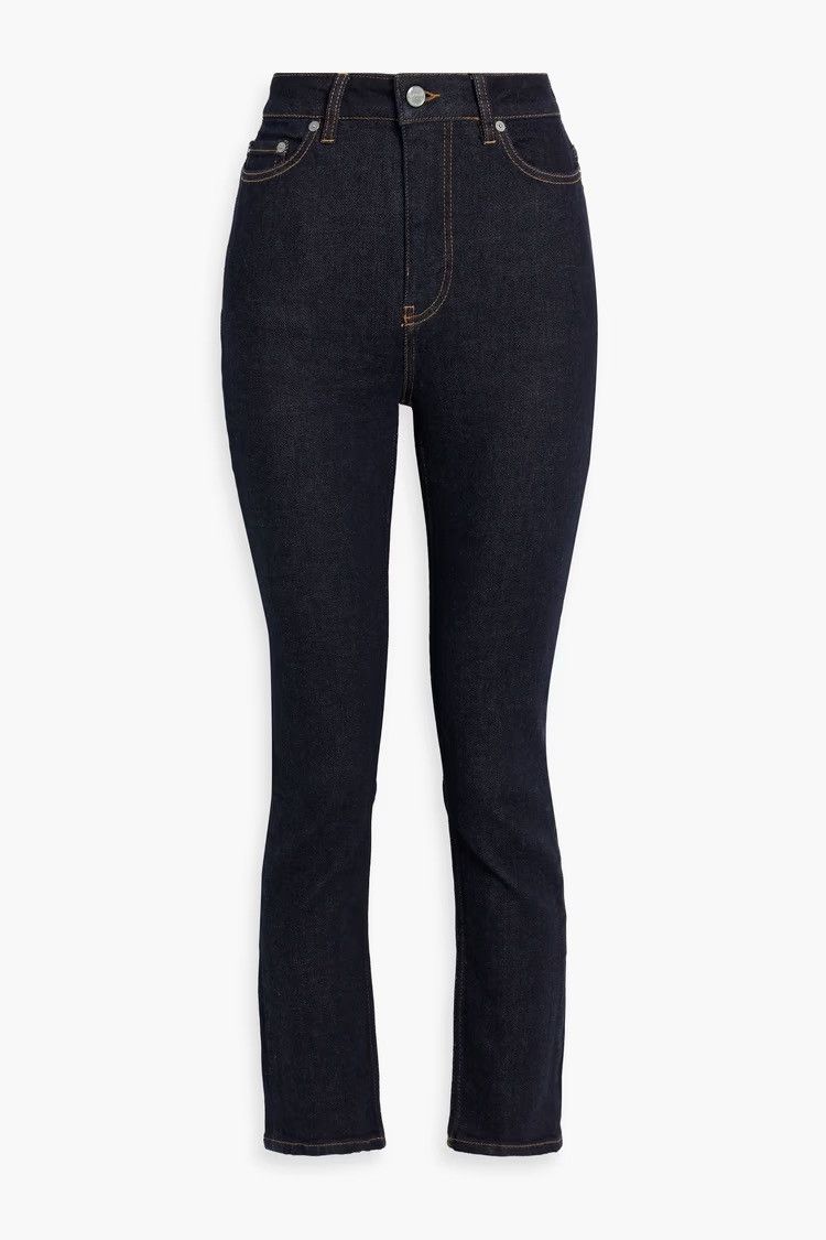 Ganni GANNI High-rise skinny jeans Dark denim Size 25W-32L Size 25" / US 0 / IT 36 - 1 Thumbnail