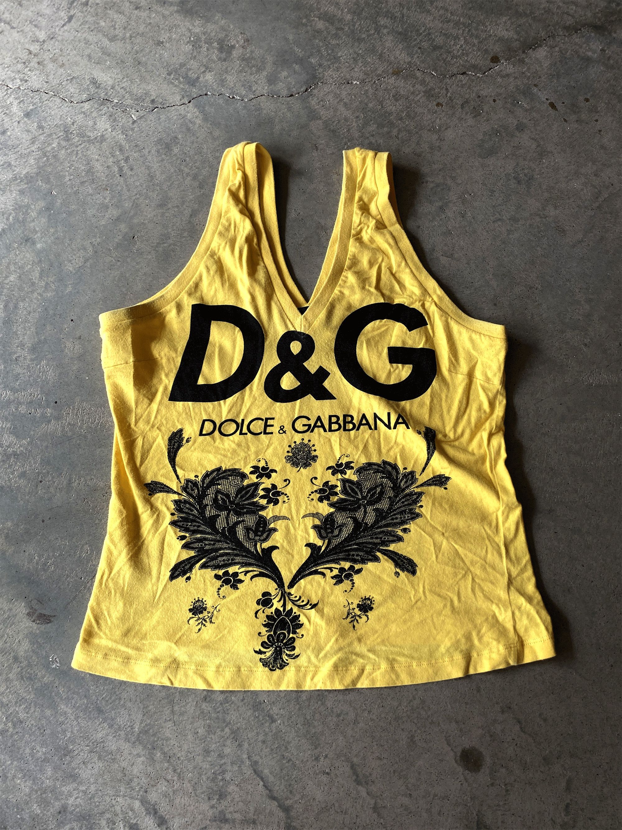 Dolce & Gabbana Dolce & Gabbana 2000's Forever N4 Summer Tank Top