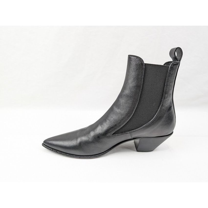 Saint Laurent Paris o1rshd1 Banana 50 EL Bo Riverside Boots in Nero Size US 8 / EU 41 - 7 Thumbnail