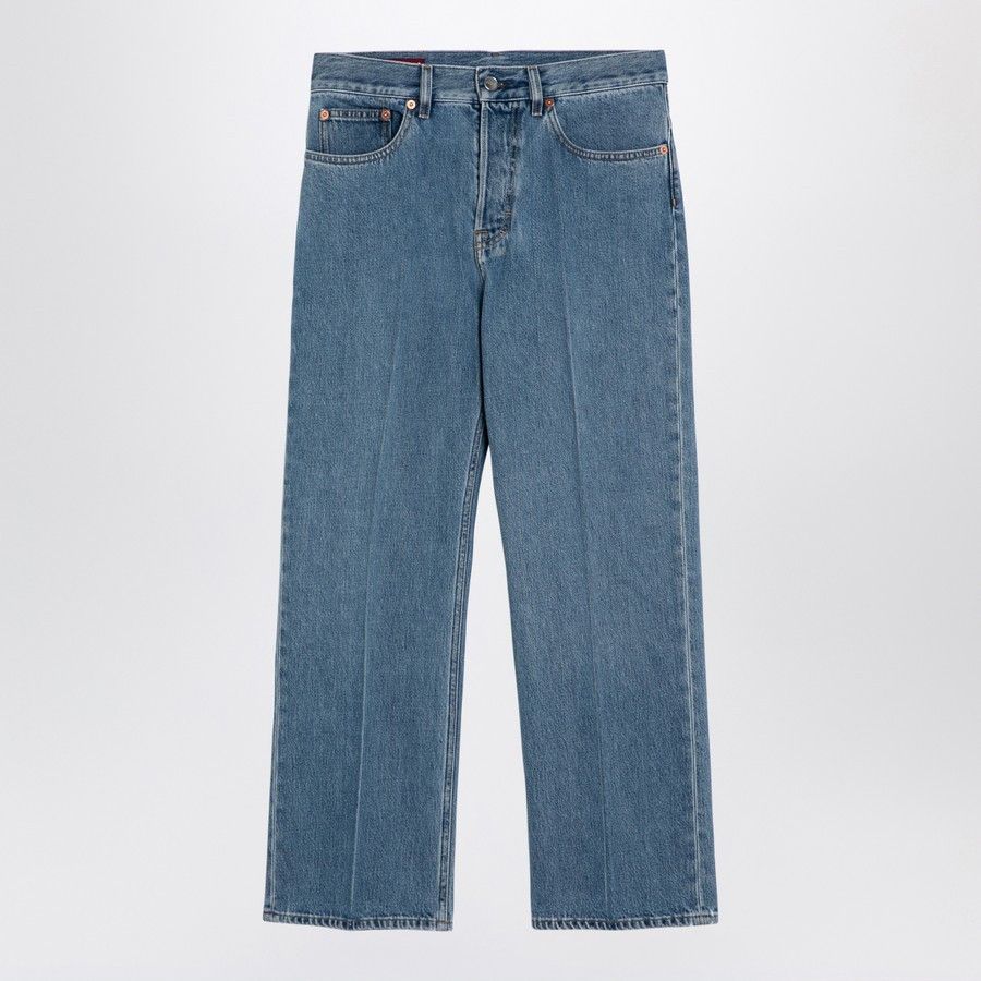 Gucci o1d2blof0824 Denim Jeans in Blue Size 25" / US 0 / IT 36 - 1 Thumbnail