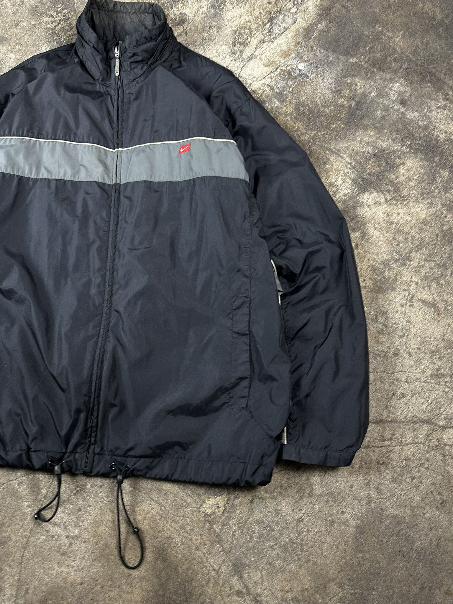 Nike 2000s Nike Nylon Zip Tracksuit Jacket Y2k Vintage 00s Size US XL / EU 56 / 4 - 3 Thumbnail