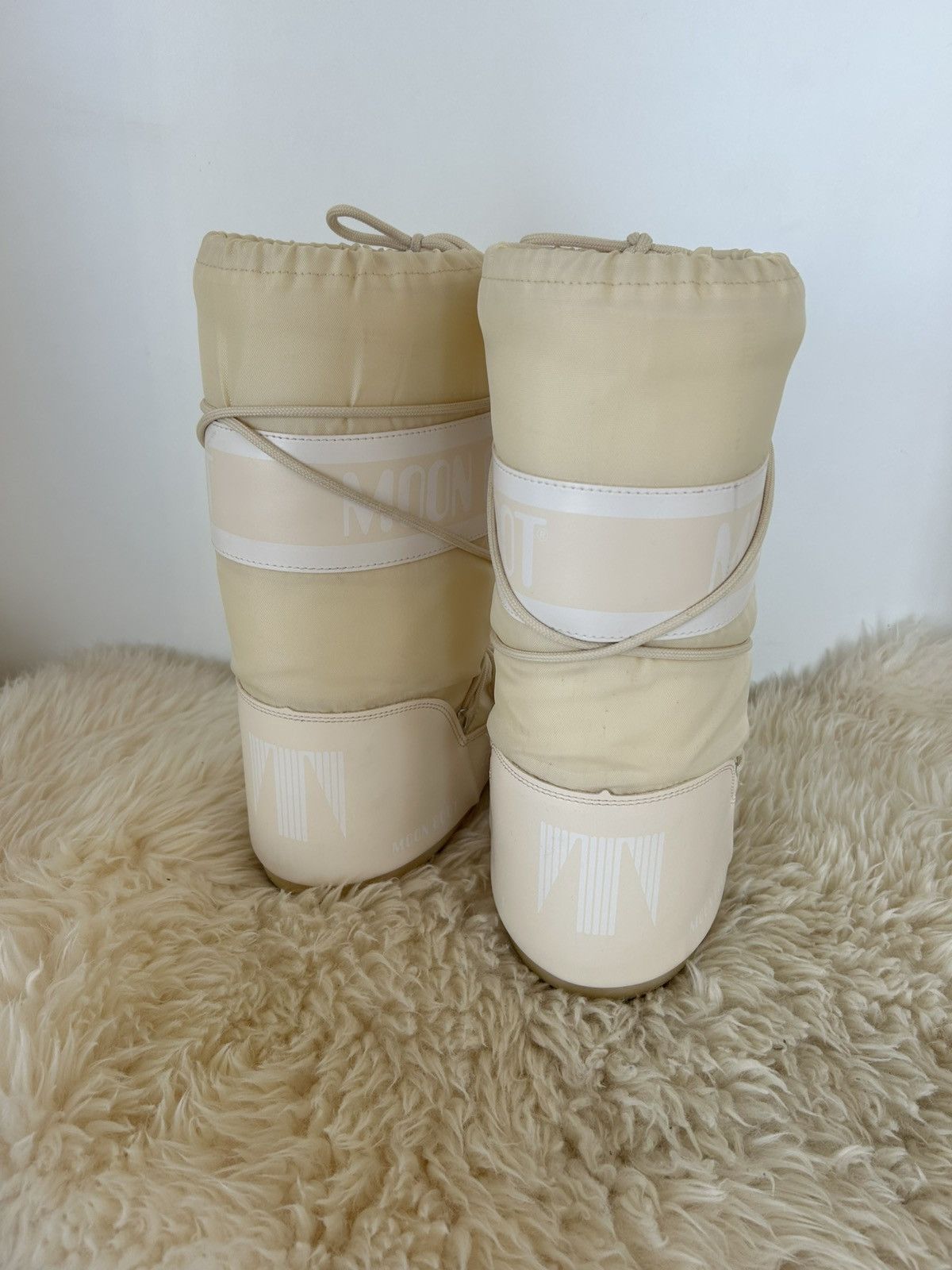 Moon Boot Off White Moon Boots Size US 8 / IT 38 - 4 Thumbnail
