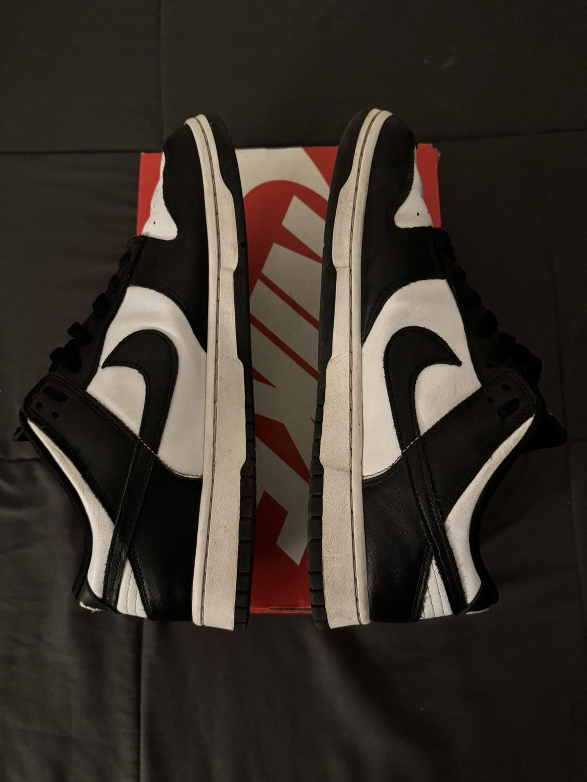 Nike Nike Dunk Low ‘Panda’ Size US 12 / EU 45 - 4 Thumbnail
