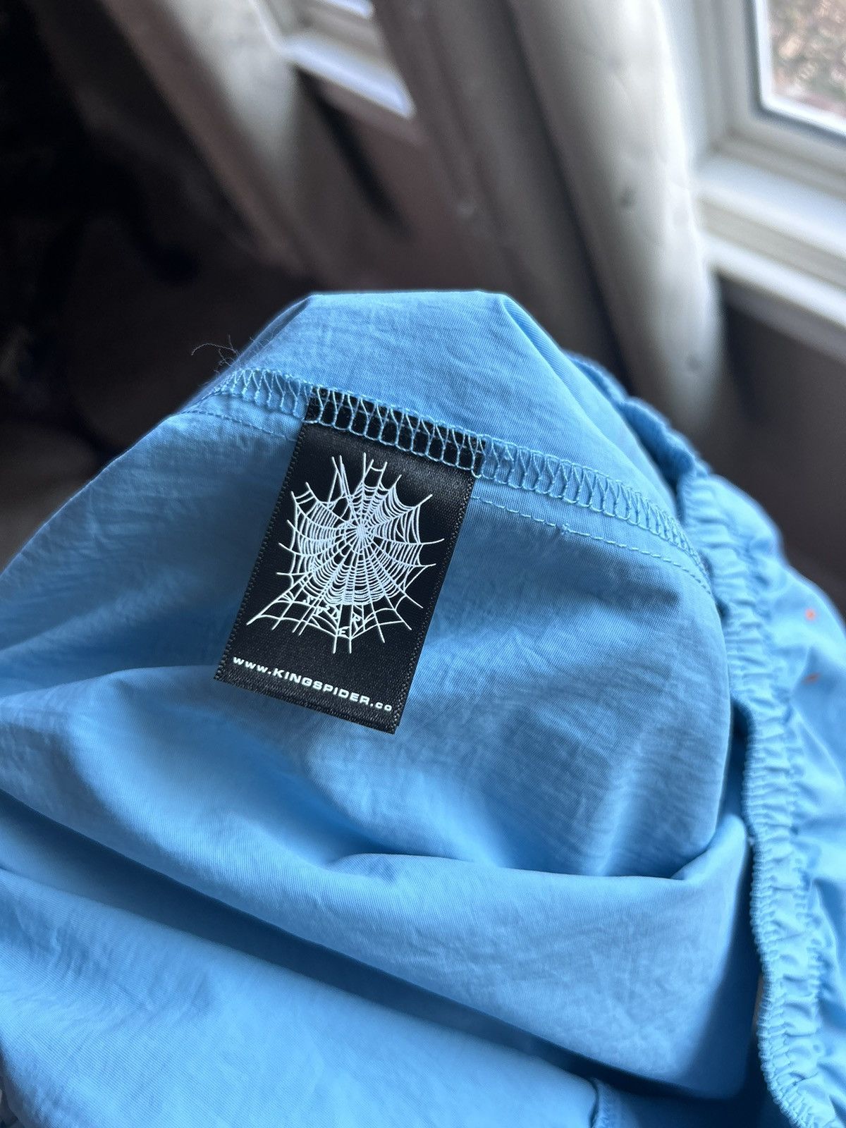 Sp5der Sp5der OG Web Double Layer Short Light Blue Size Medium Size US 32 / EU 48 - 9 Thumbnail