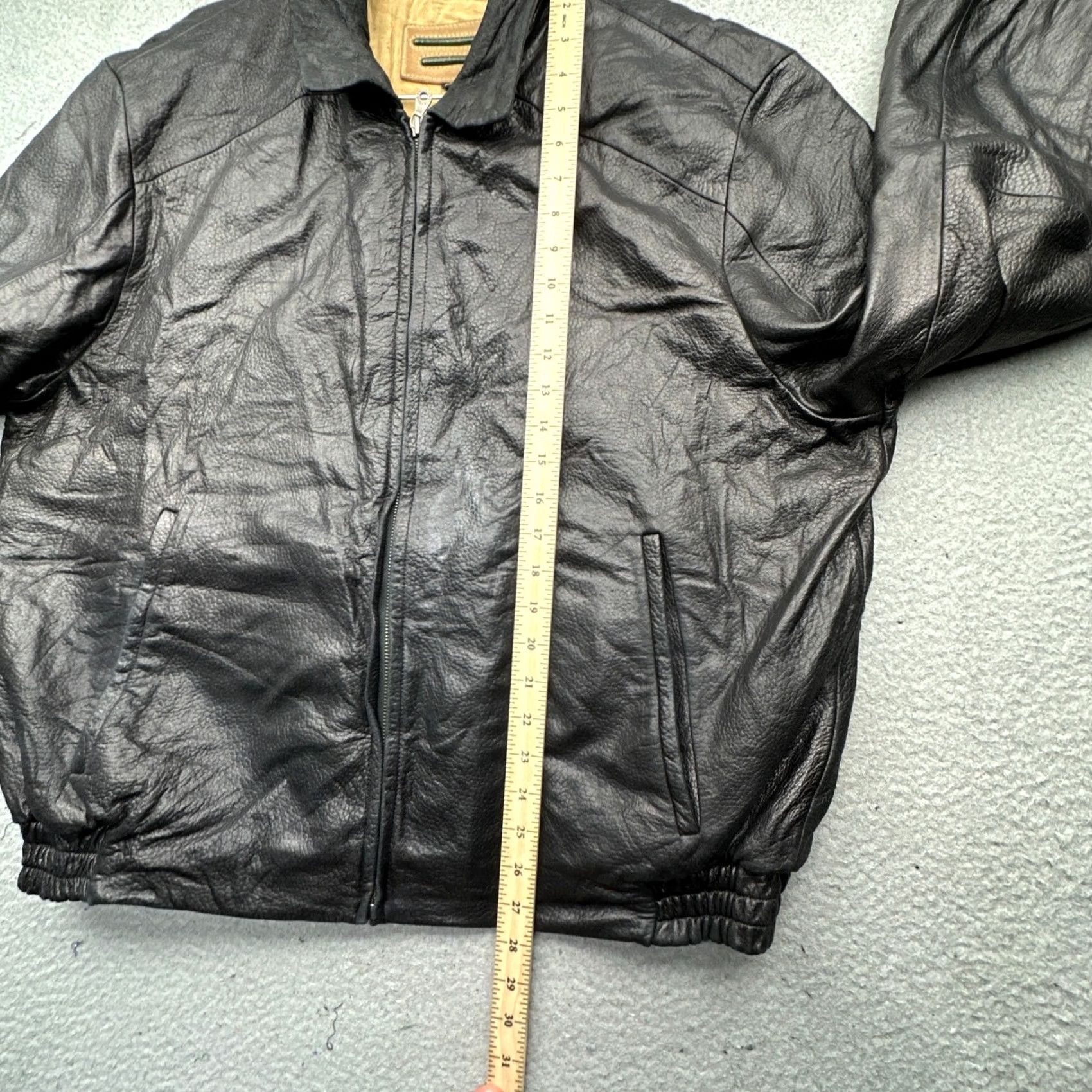 Vintage VINTAGE Robert Comstock Endurance Leather Jacket XL Collared Full Zip Thinsulate Bomber Mens XL Black Size US XL / EU 56 / 4 - 5 Thumbnail