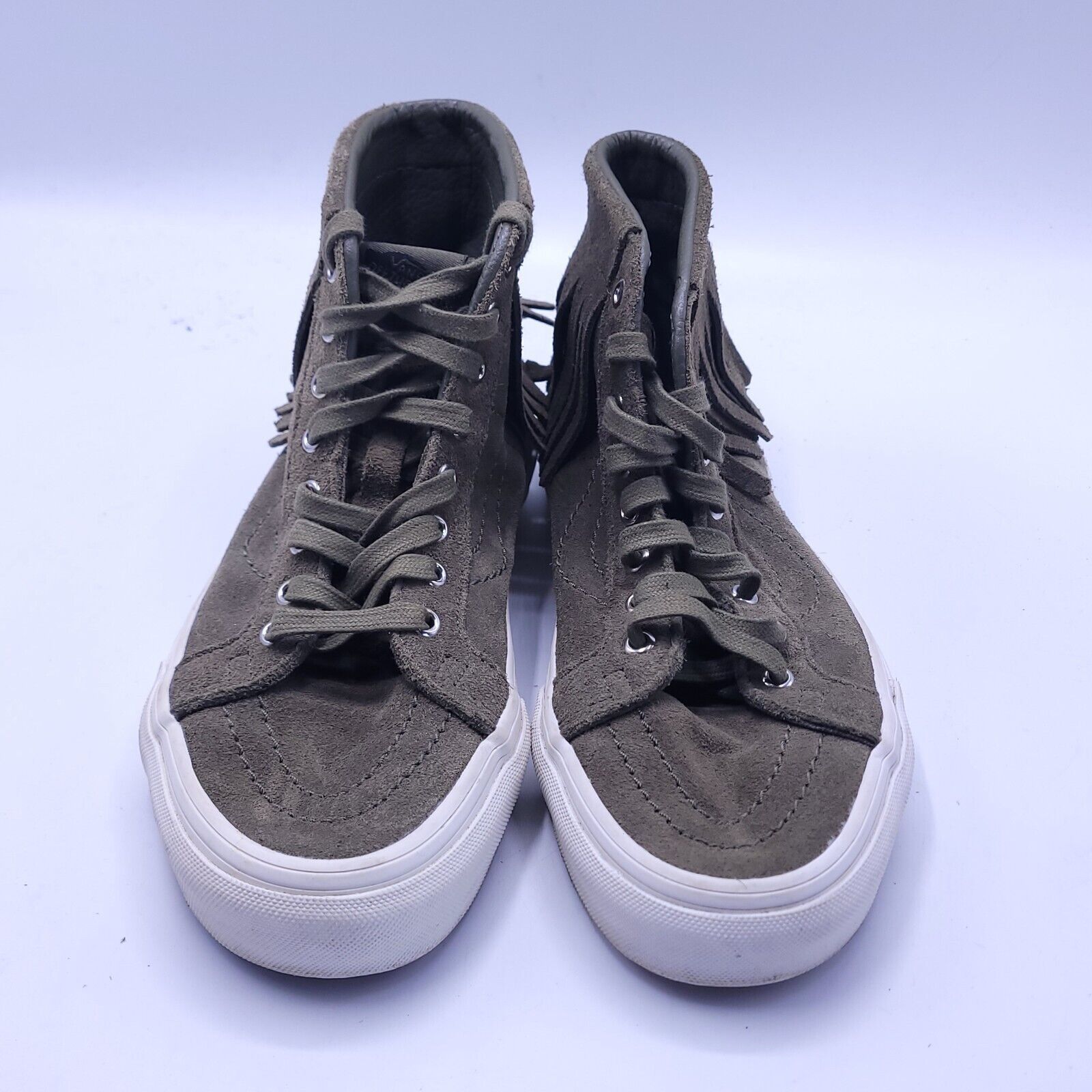 Vans Vans Off the Wall Shoe Womens Size 6 Mens 4.5 721277 Green Size US 6 / IT 36 - 2 Thumbnail