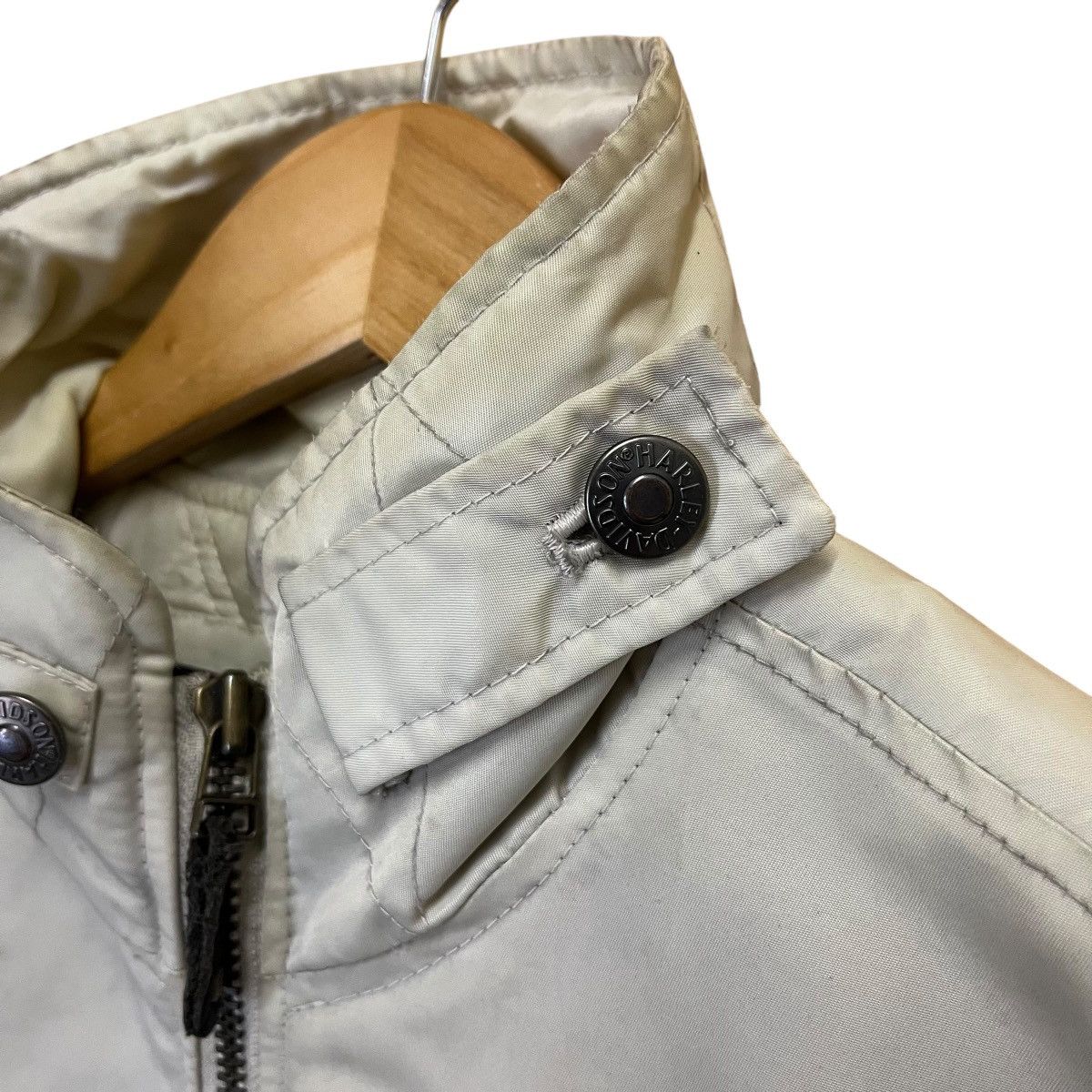Harley Davidson Vintage 90s Harley Davidson Motorcycle Zipper Jacket Size US M / EU 48-50 / 2 - 15 Thumbnail